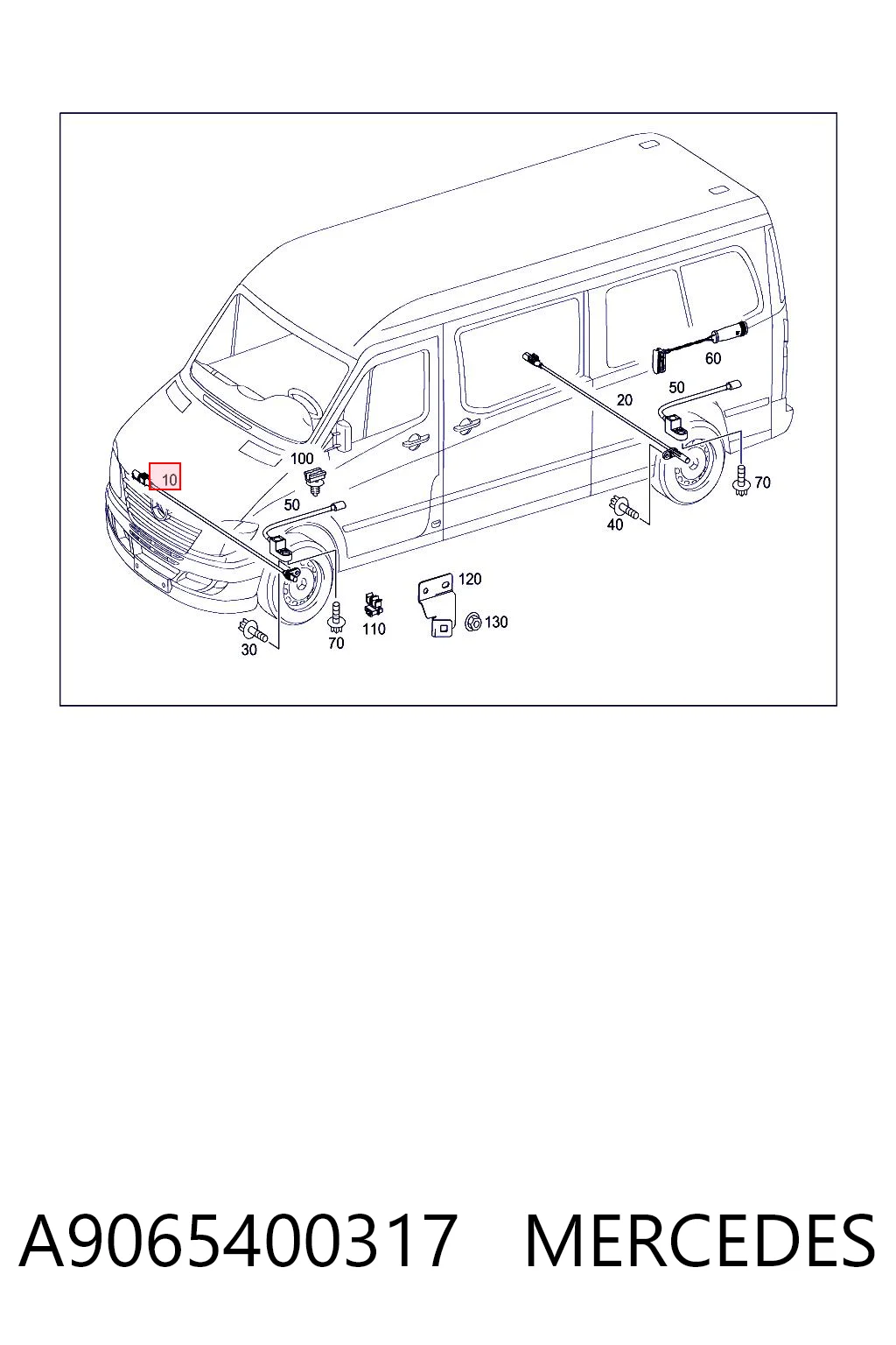 A9065400317 Mercedes