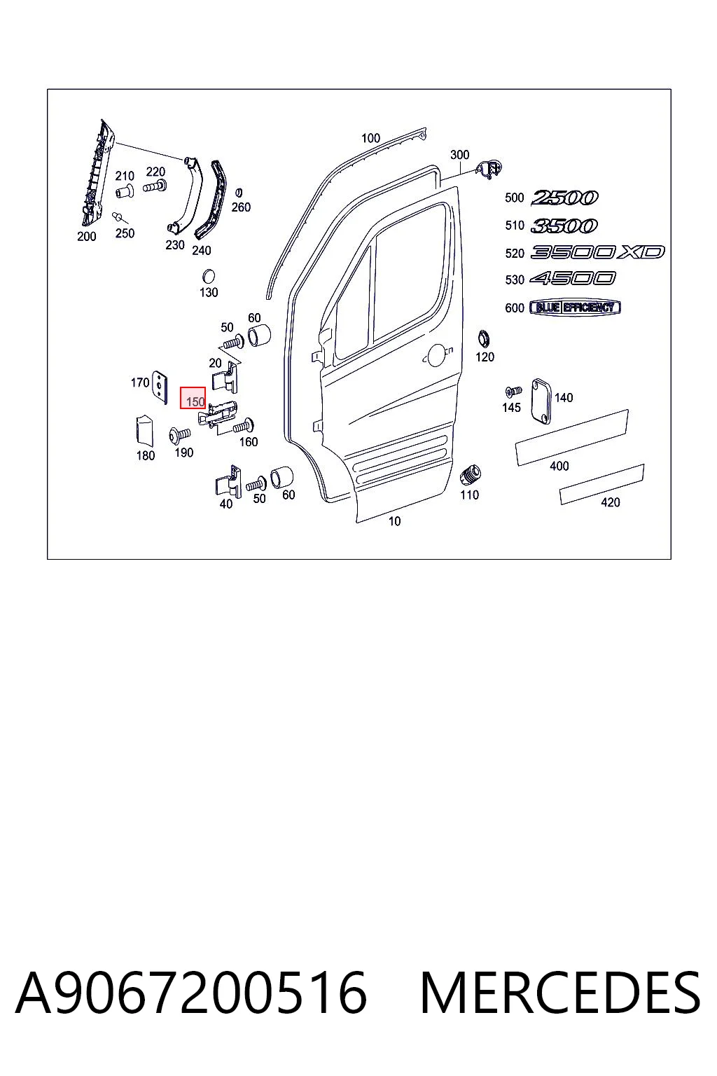 A9067200516 Mercedes