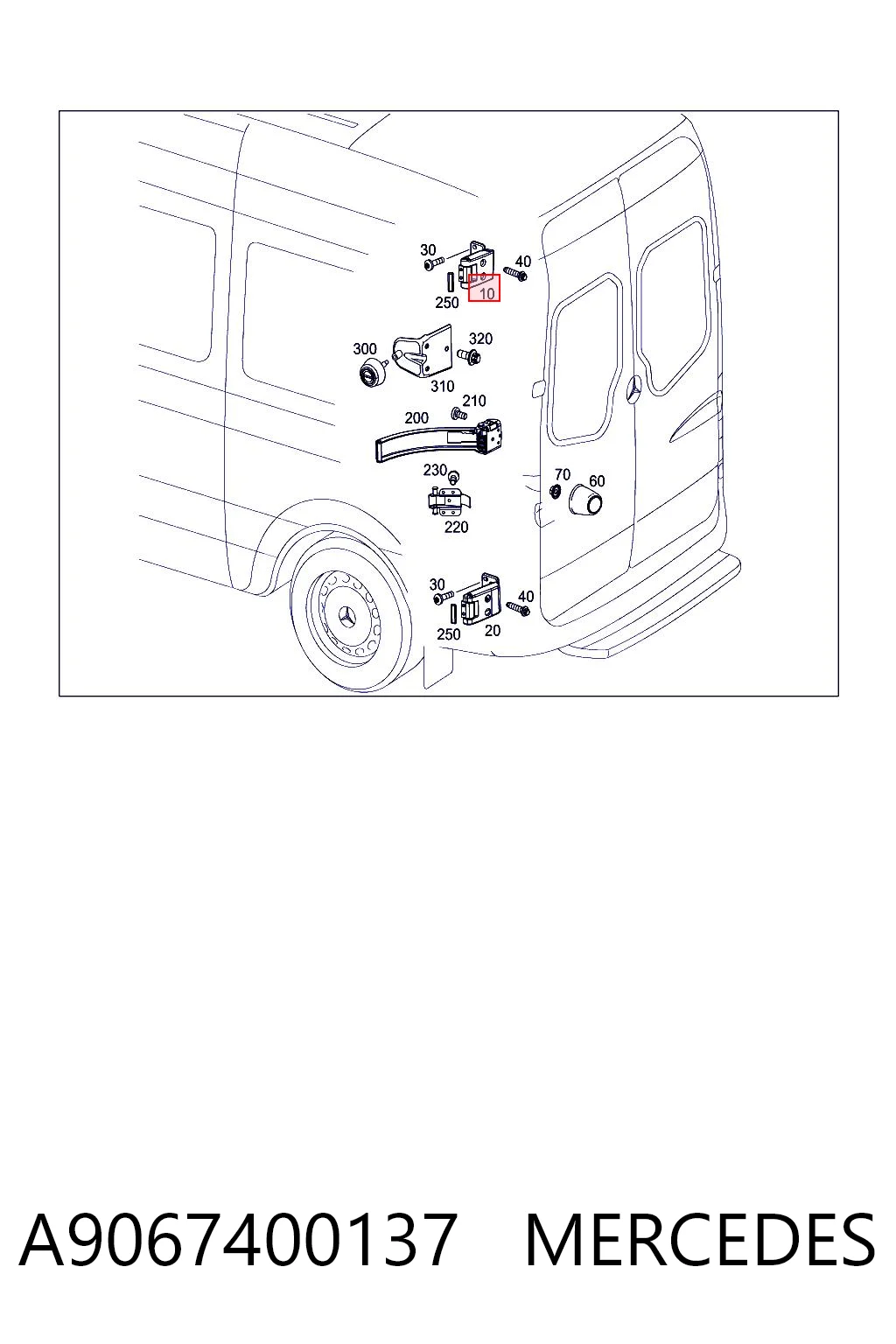 A9067400137 Mercedes