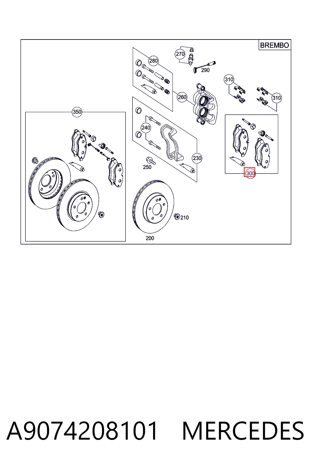 A9074208101 Mercedes