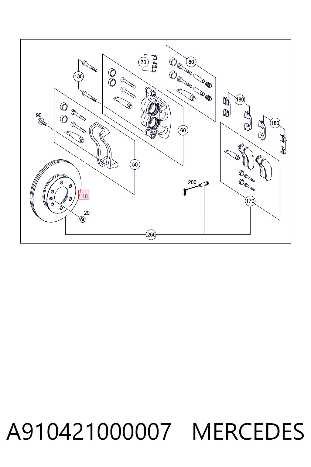 A910421000007 Mercedes