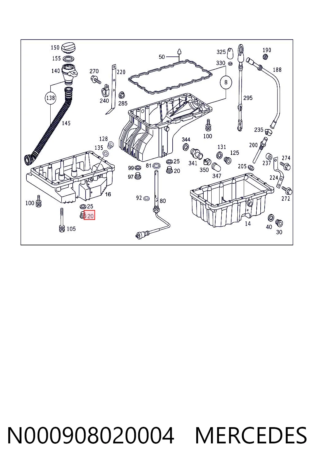 Filtr powietrza Mercedes 908020004 cena, od 14,98 USD
