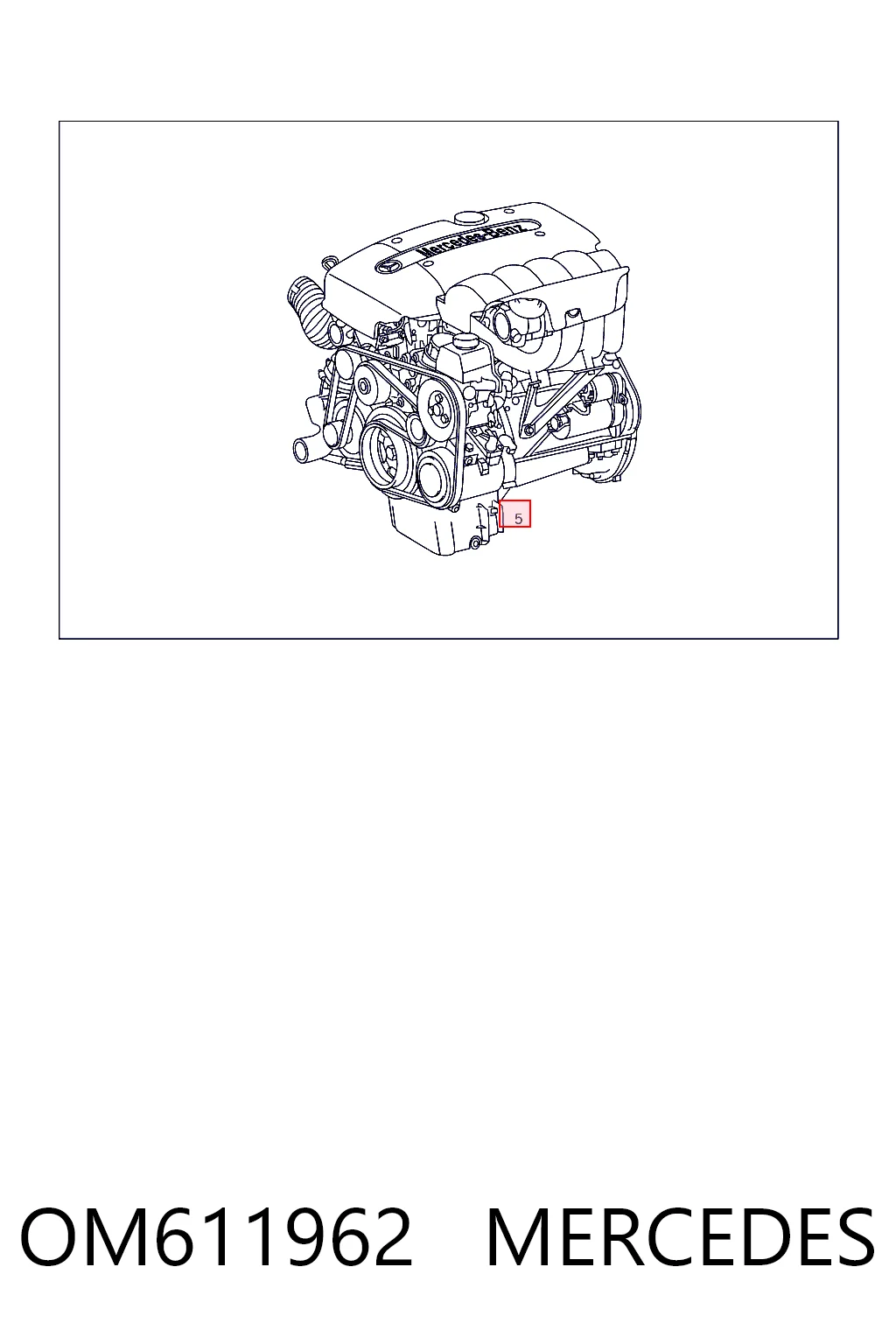 Silnik w komplecie Mercedes C sedana (W203) (2000 - 2007) cena, od 1420,36 USD
