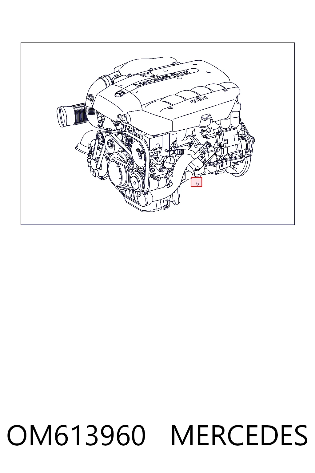 Silnik w komplecie Mercedes E kombi (S210) (1996 - 2003) cena, od 1211,70 USD