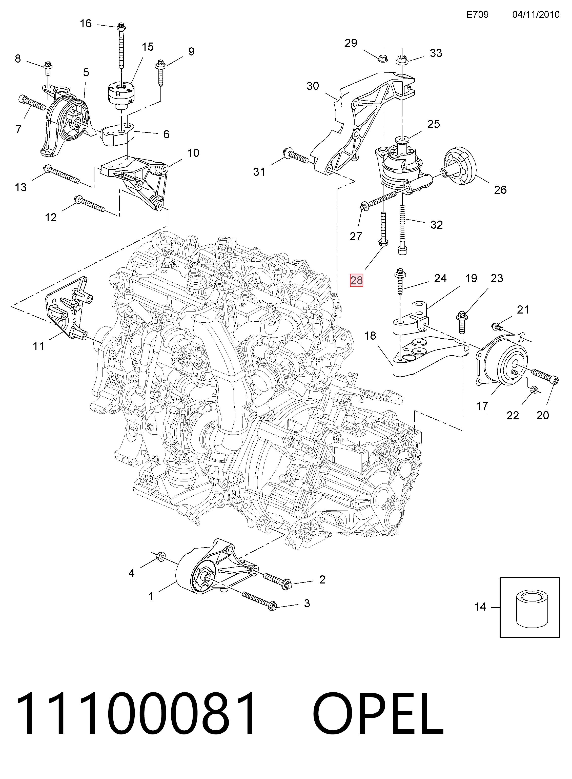 11100081 Opel
