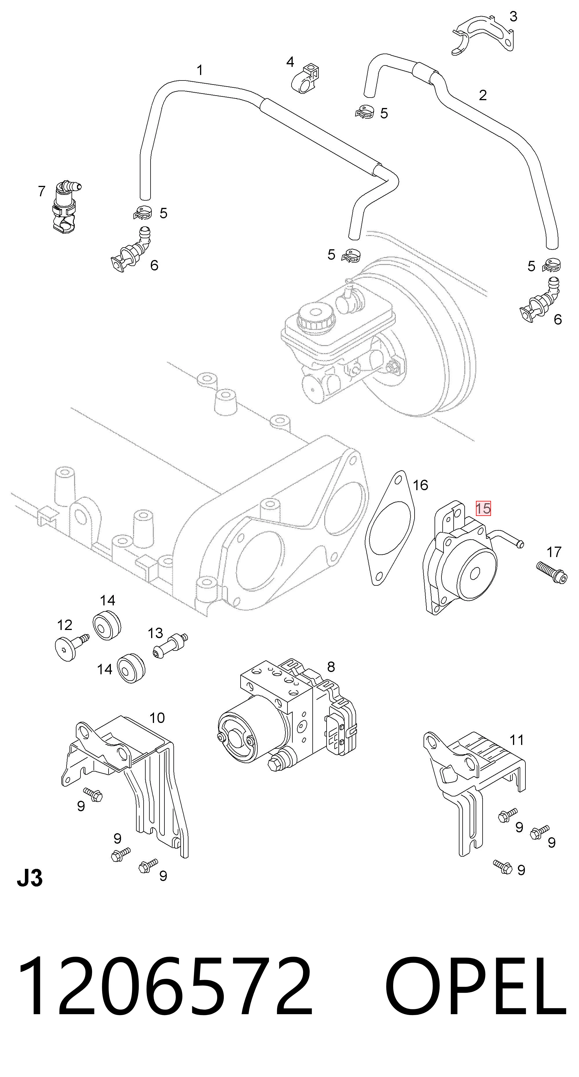 Pompa podciśnienia Opel Agila A hatchback (H00) (2000 - 2007) cena, od 41,44 USD