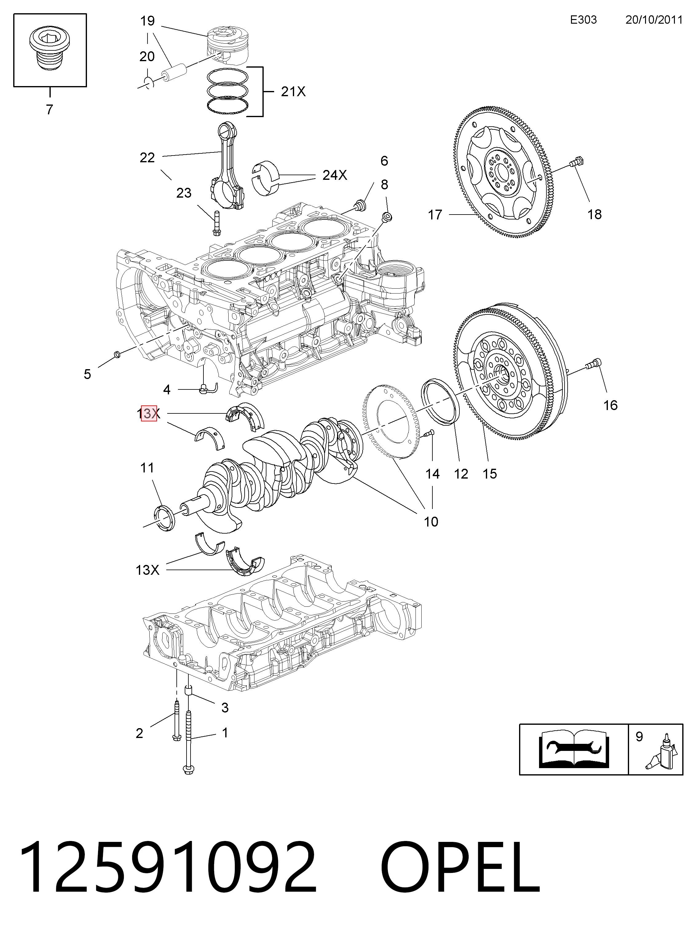 12591092 Opel
