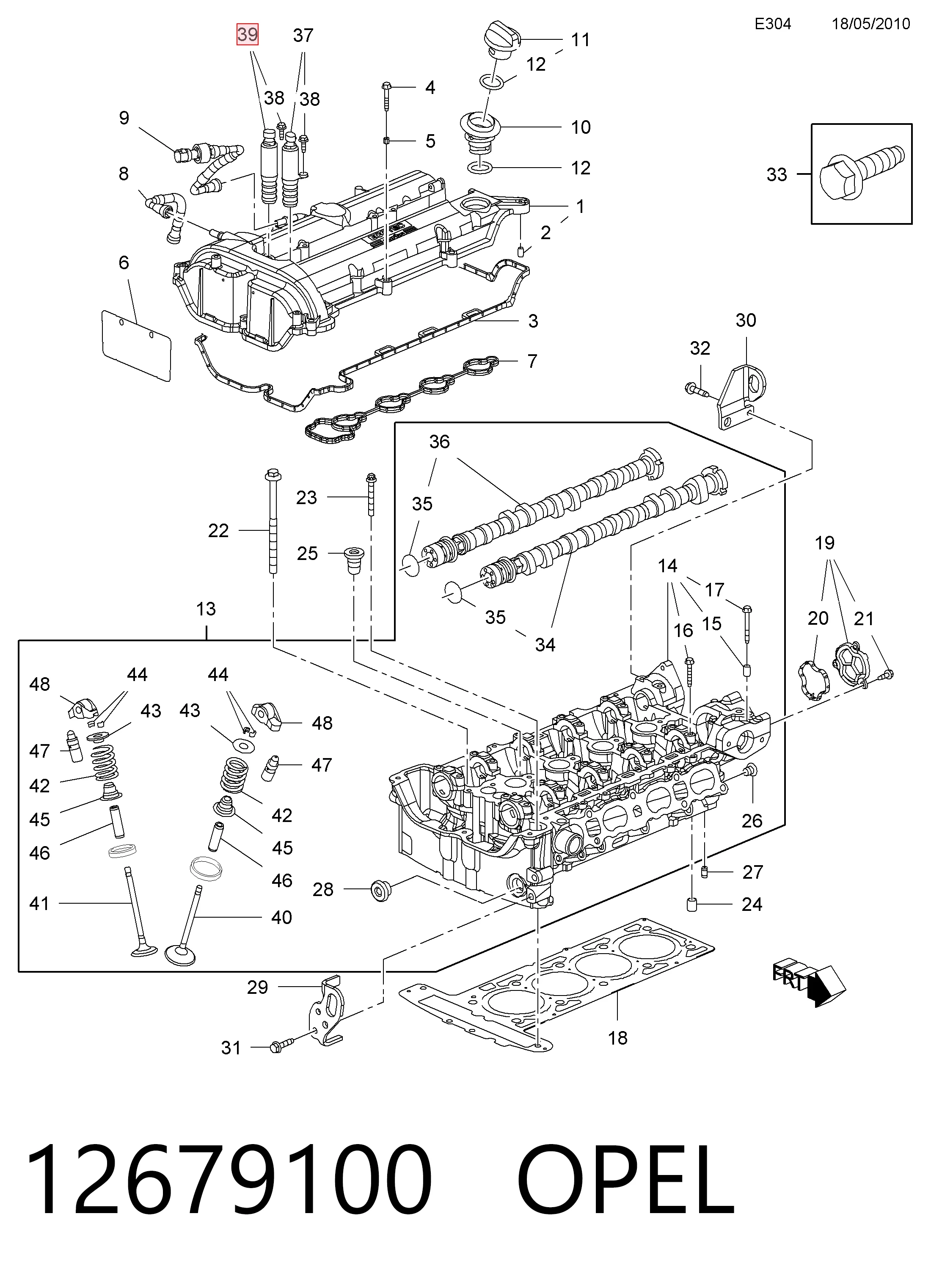 12679100 Opel
