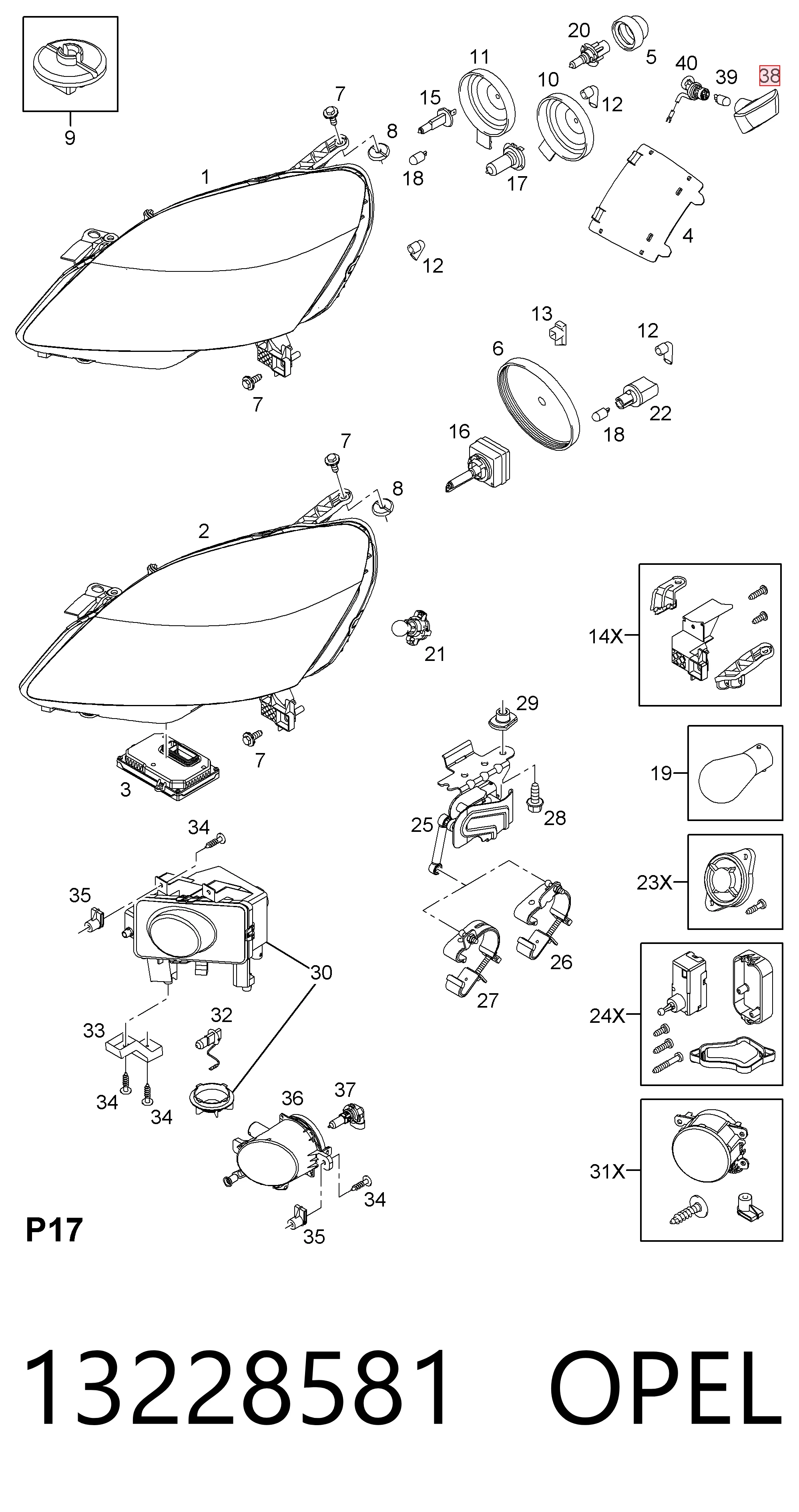 13228581 Opel