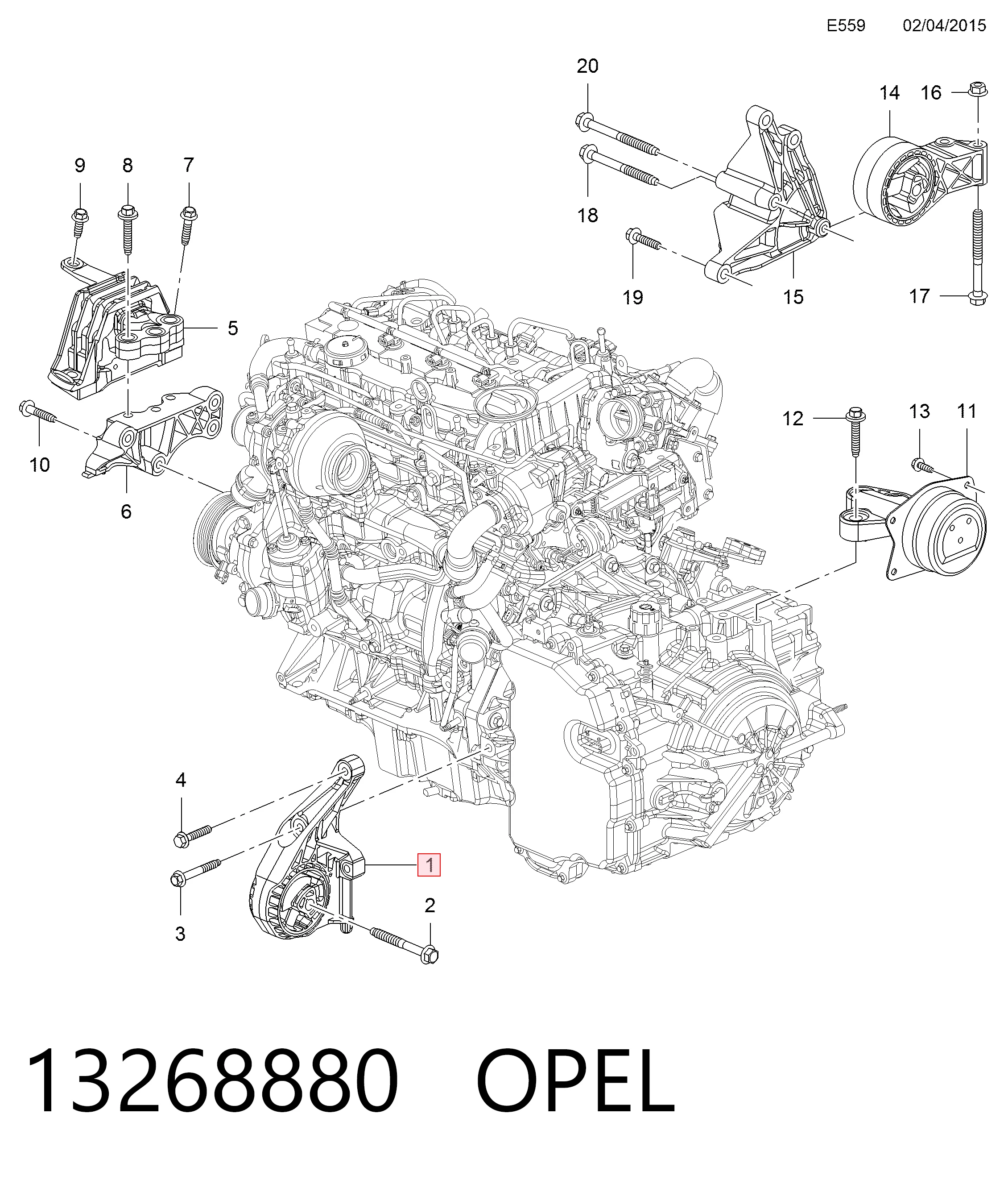 13268880 Opel