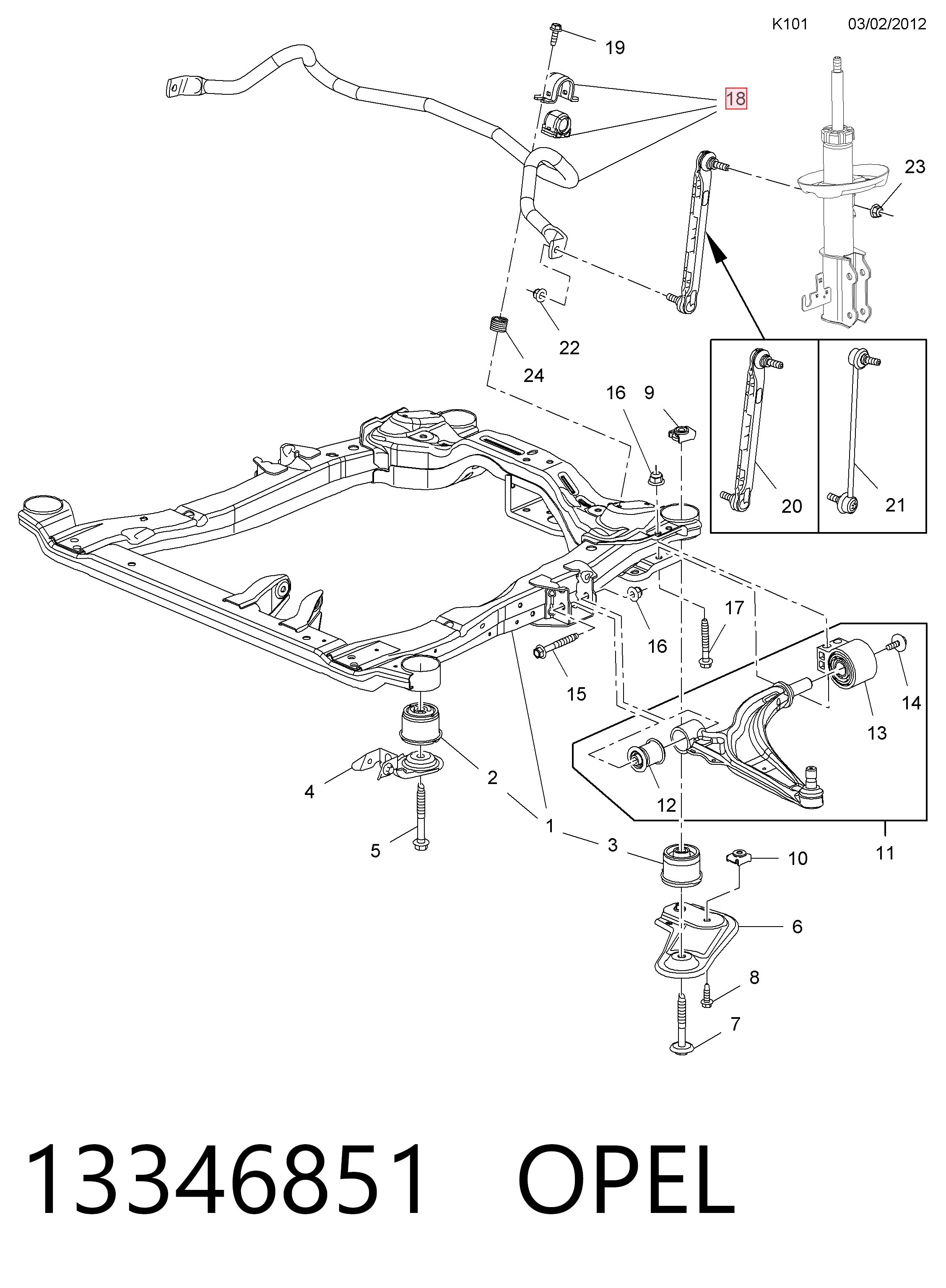 13346851 Opel