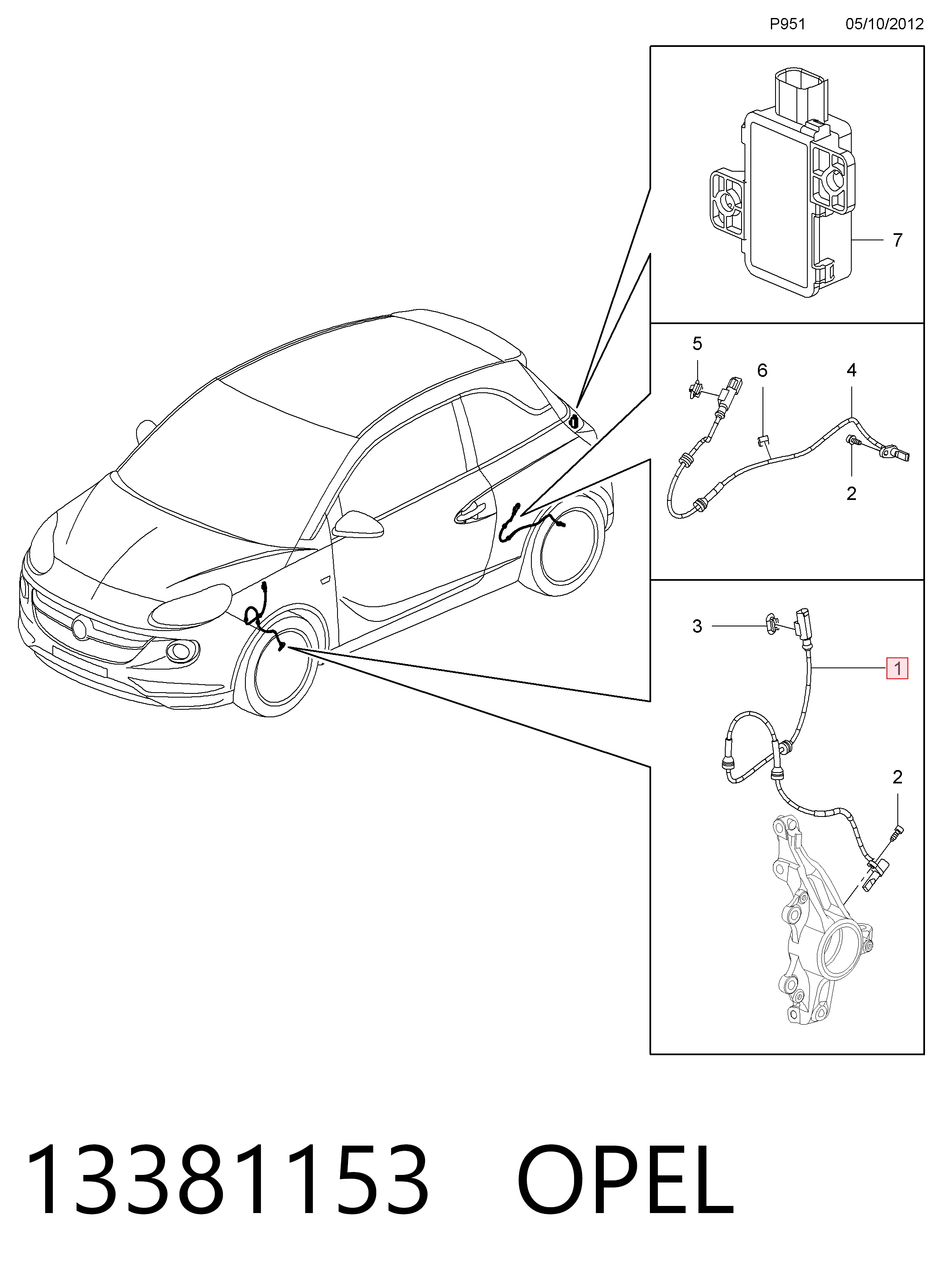 13381153 Opel