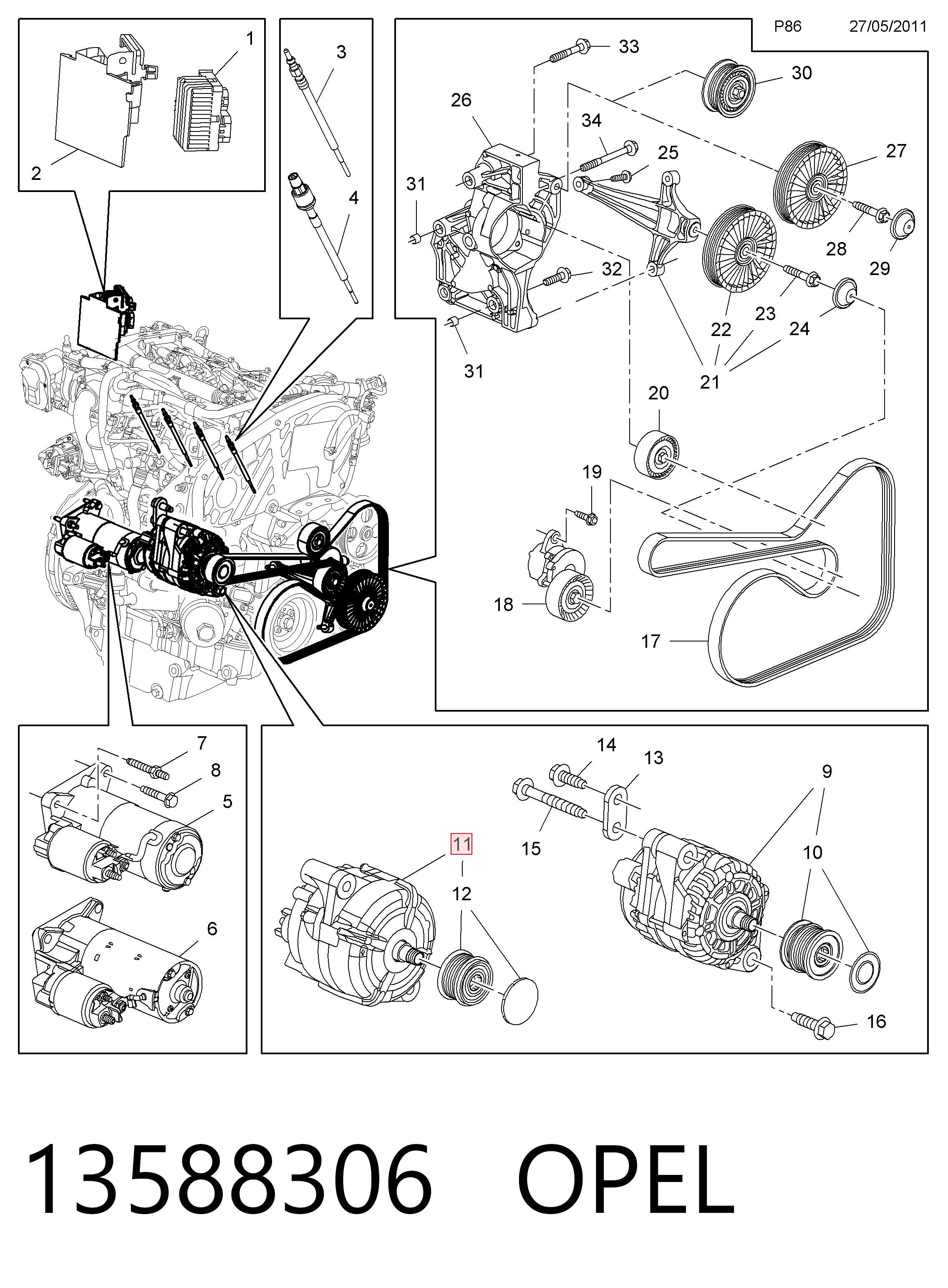 13588306 Opel