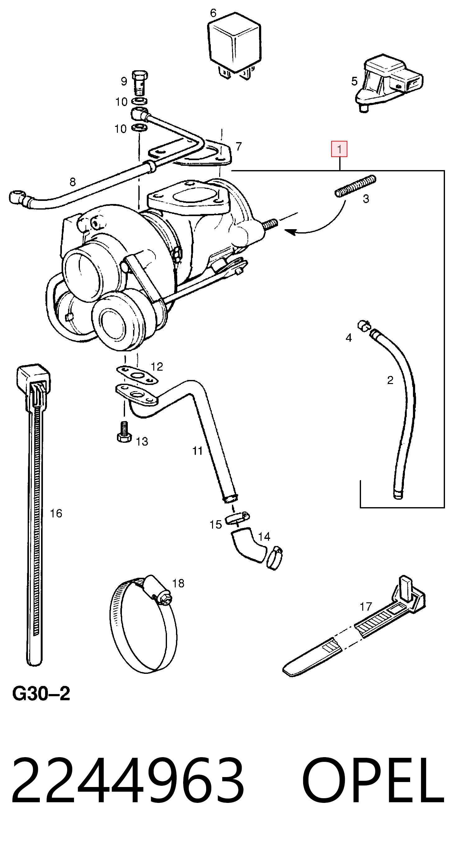 4917706501 Mitsubishi Turbina