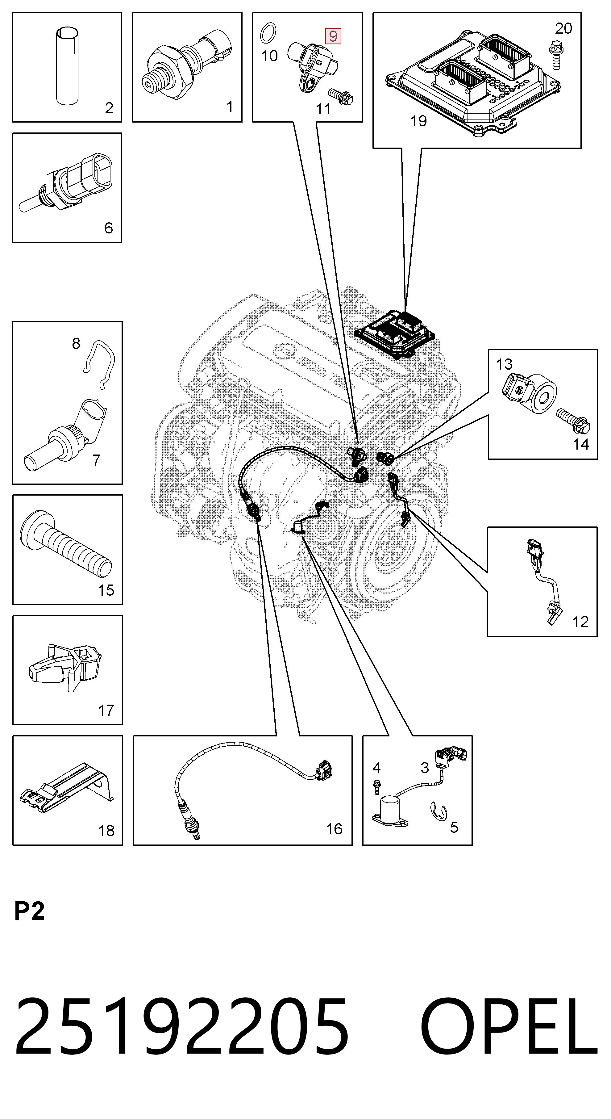 25192205 Opel