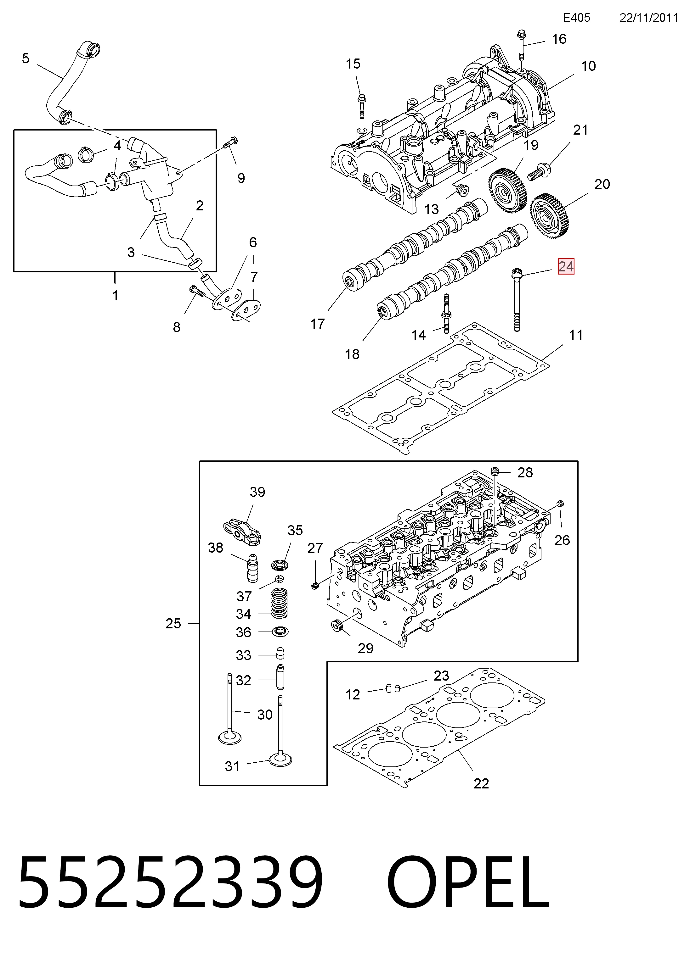 55252339 Opel