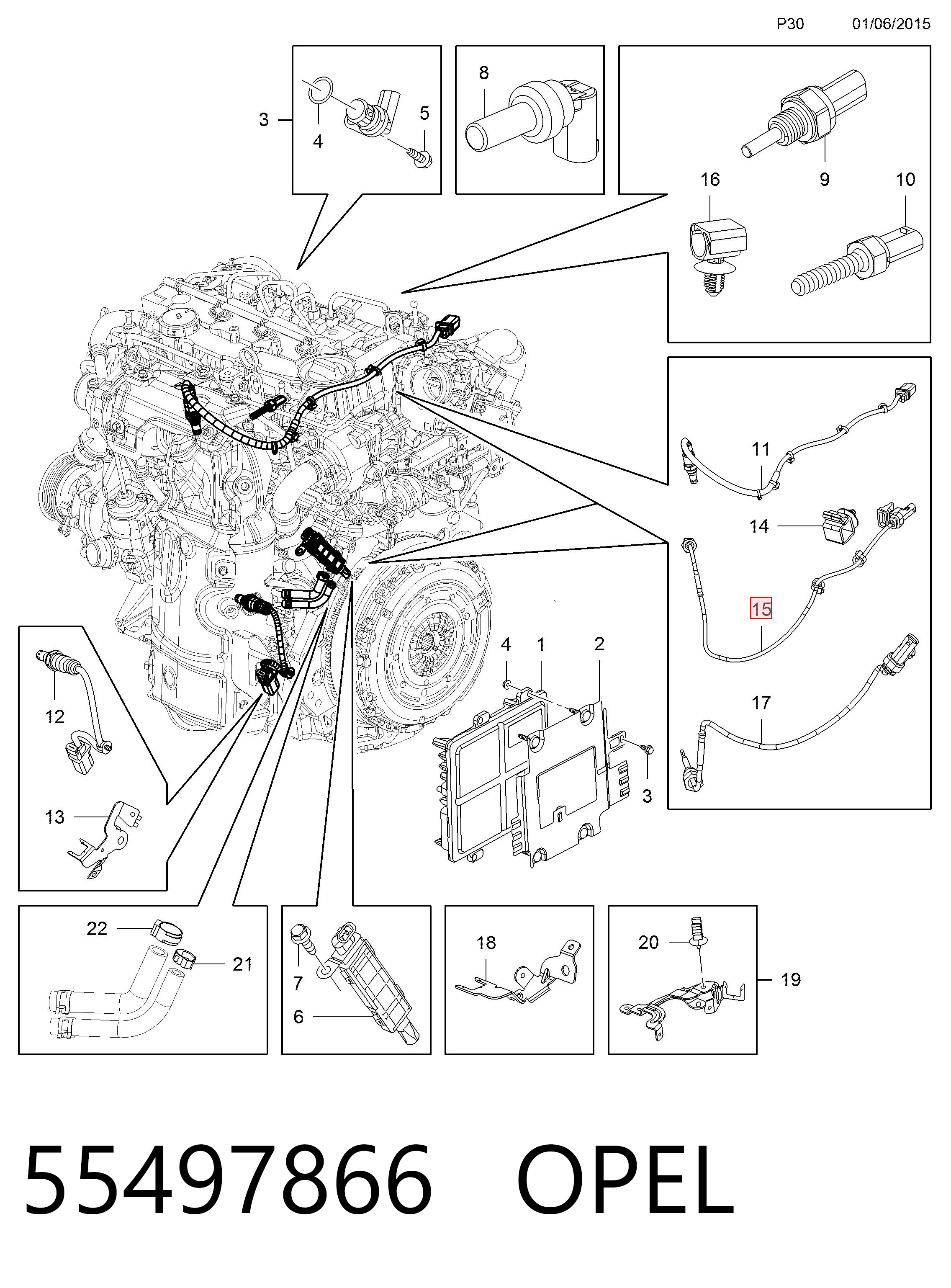 55497866 Opel