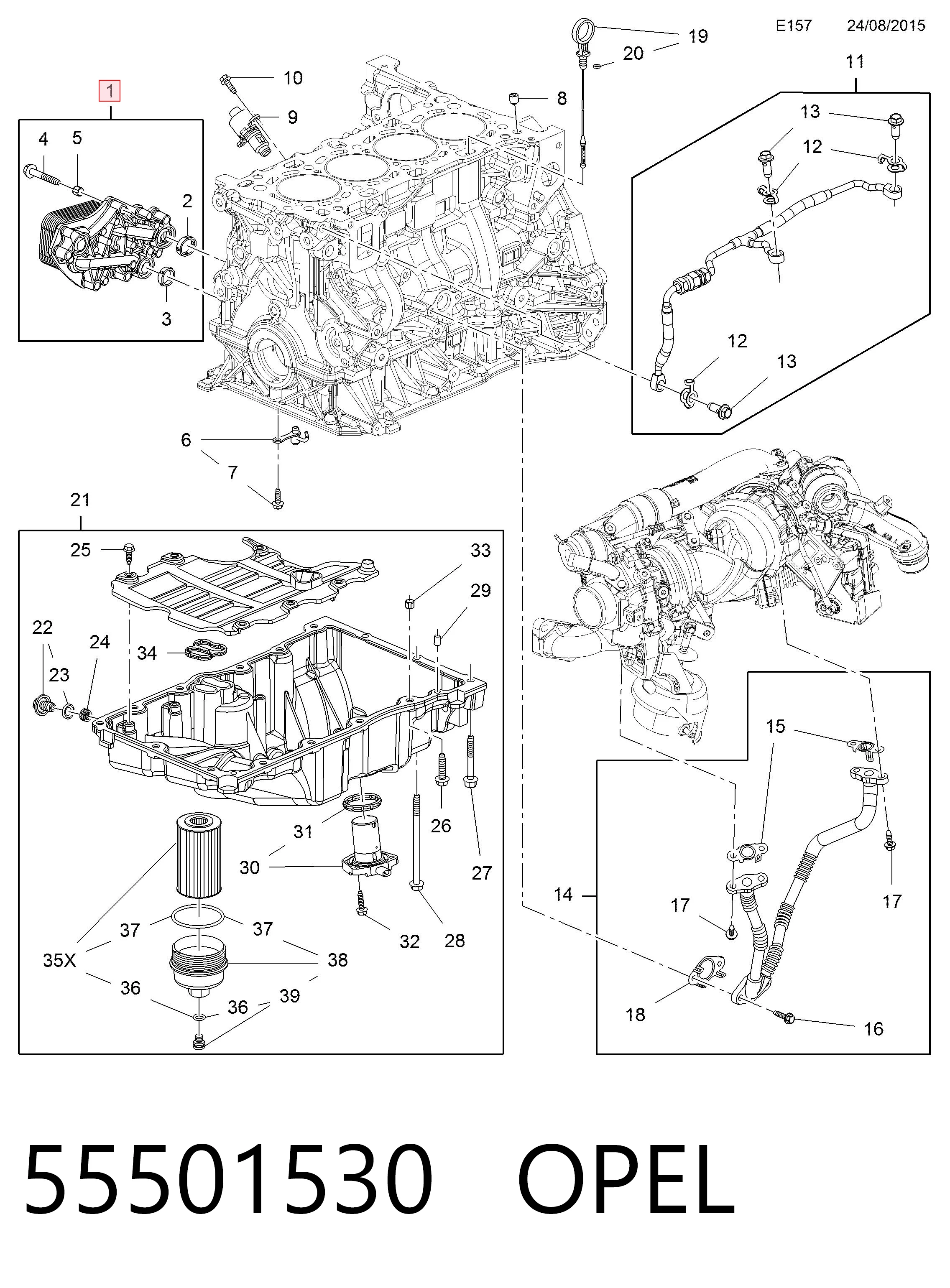 55501530 Opel