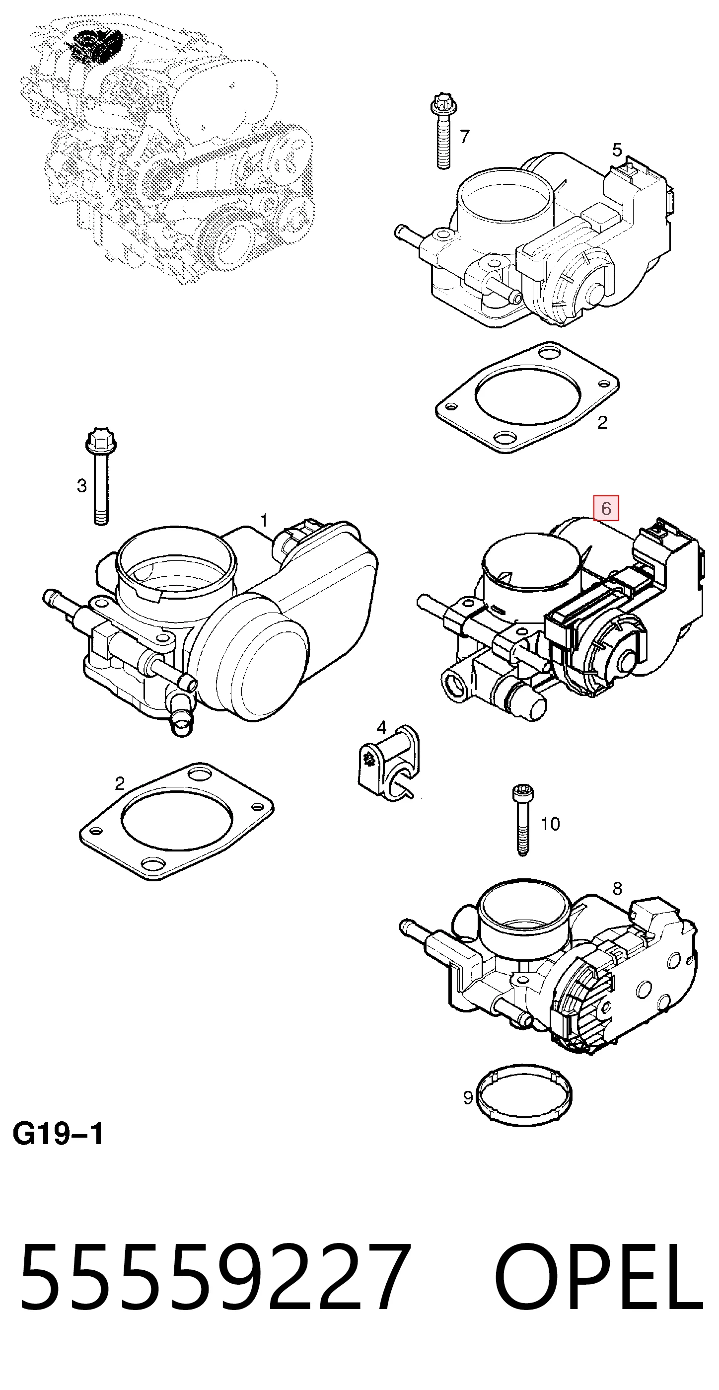 Przepustnica, komplet General Motors 93187697 cena, od 90,24 USD