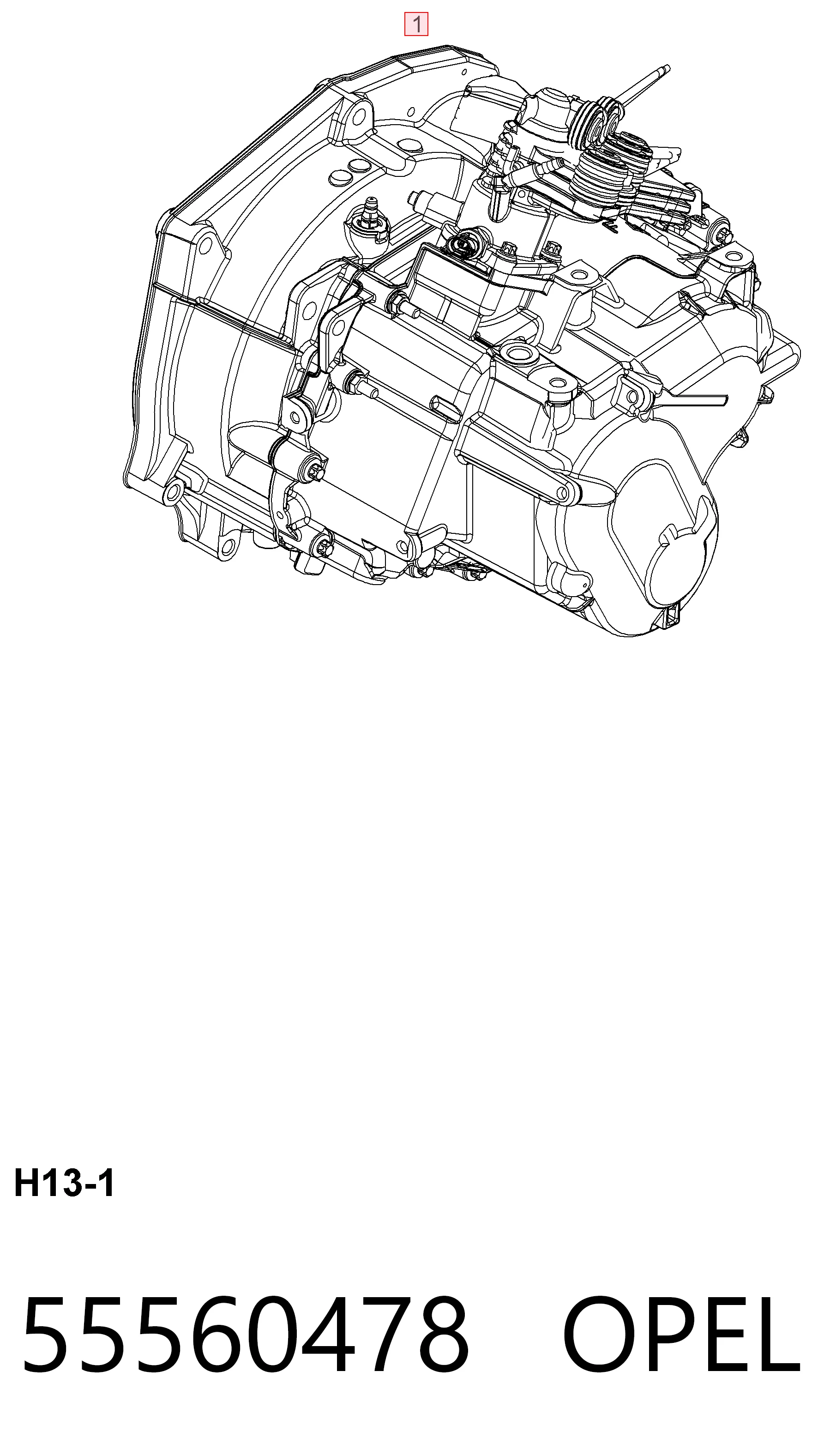 Mechaniczna skrzynia biegów w komplecie do Opel Signum  