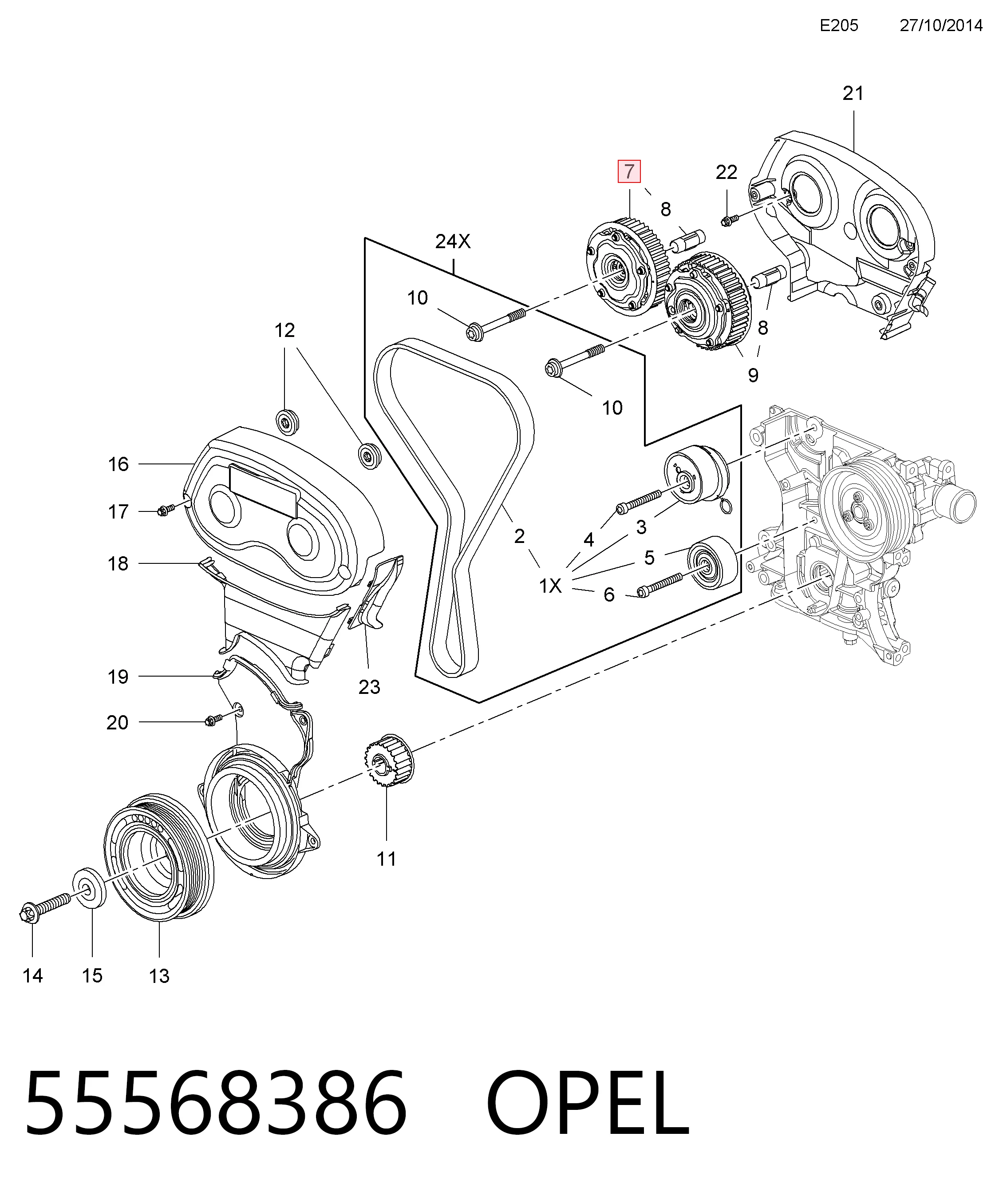 55568386 Opel