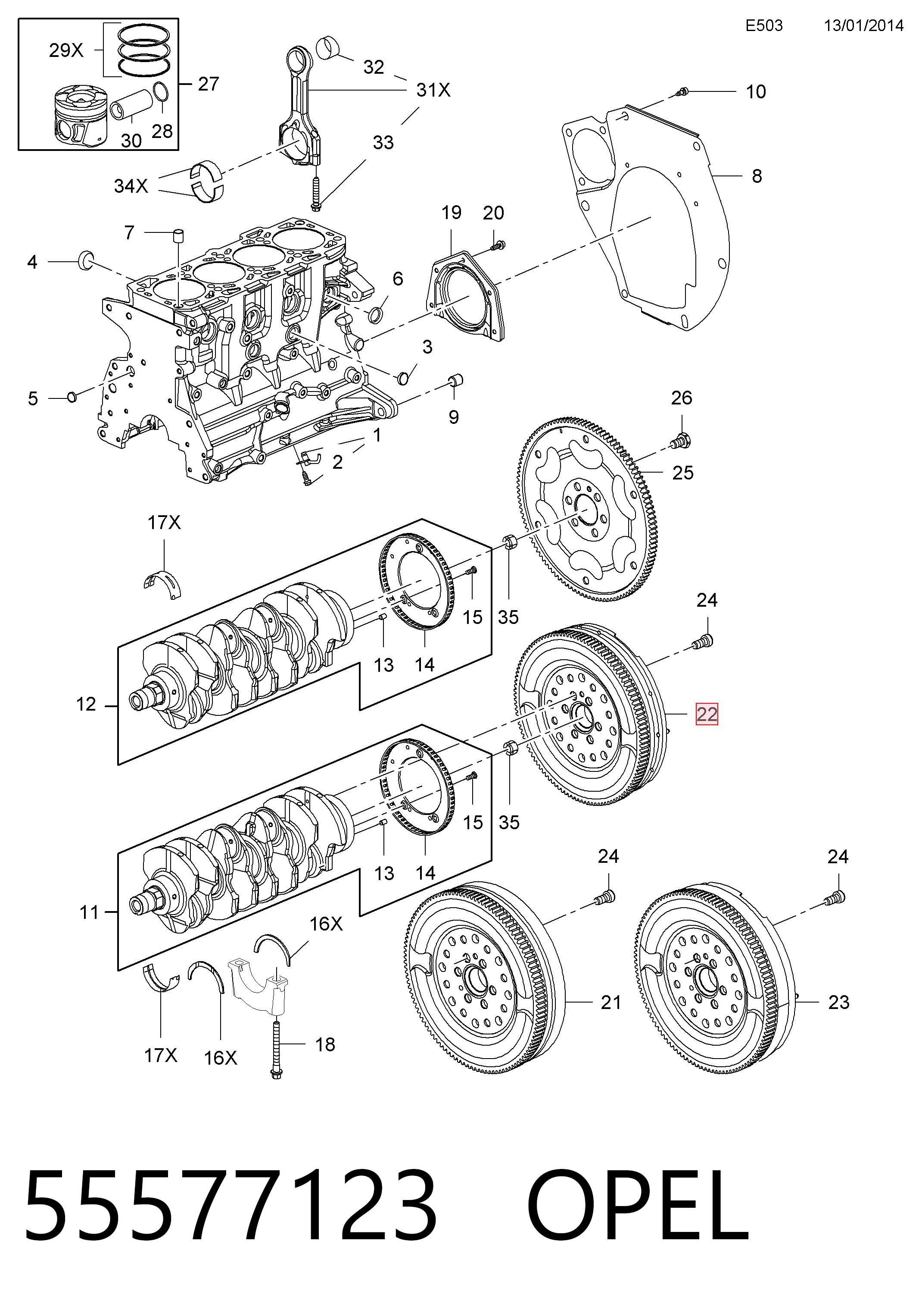 55577123 Opel