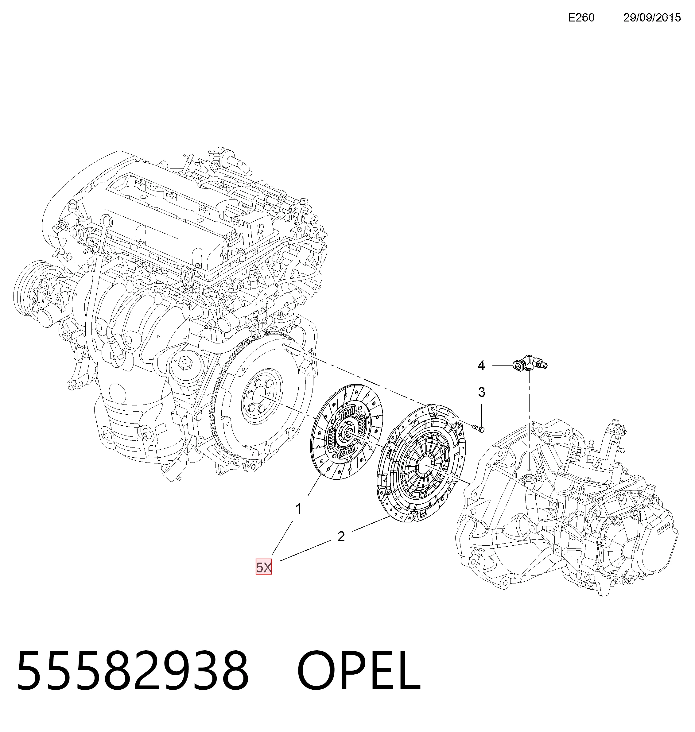 55582938 Opel