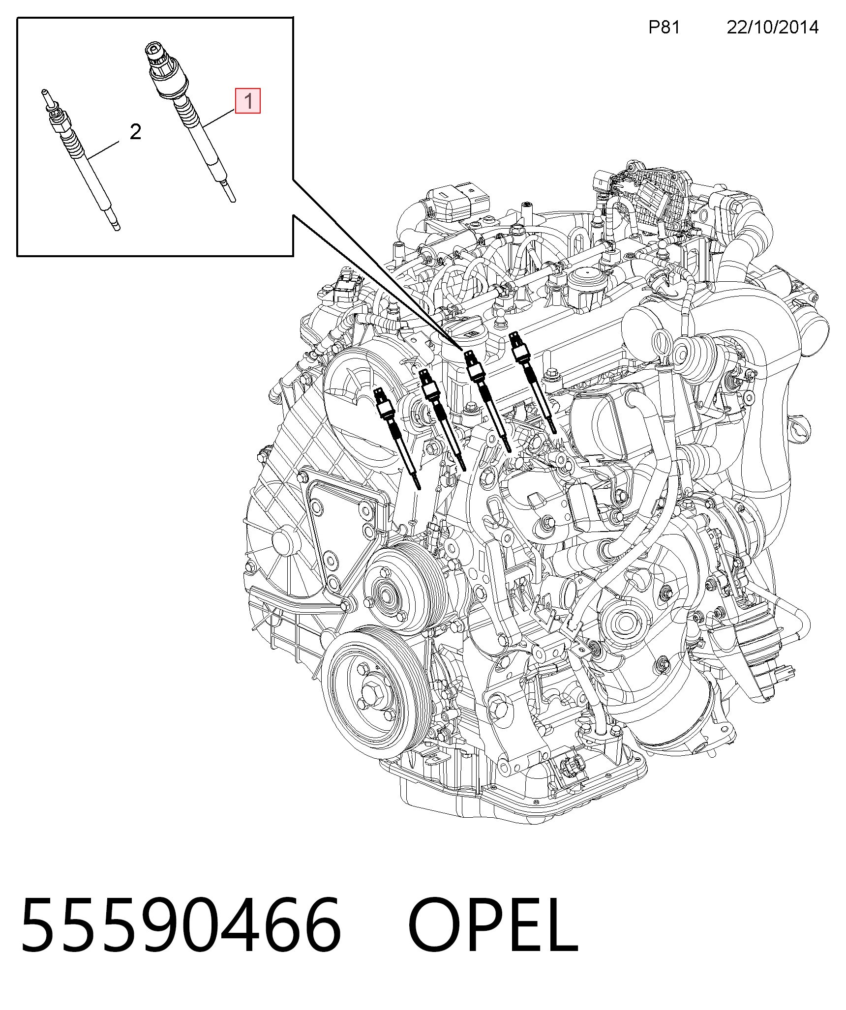 55590466 Opel