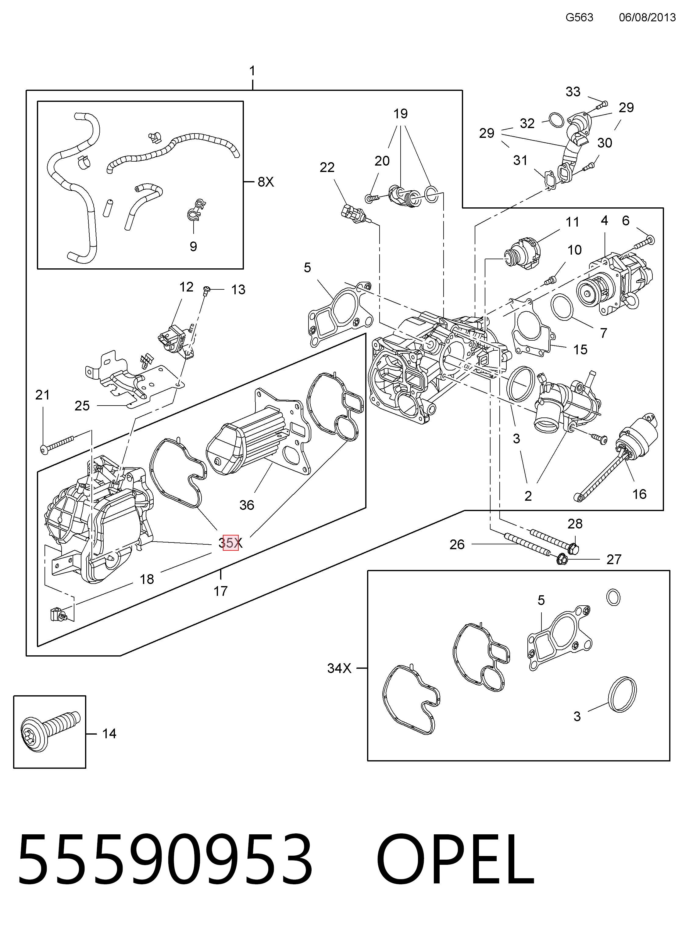 55590953 Opel