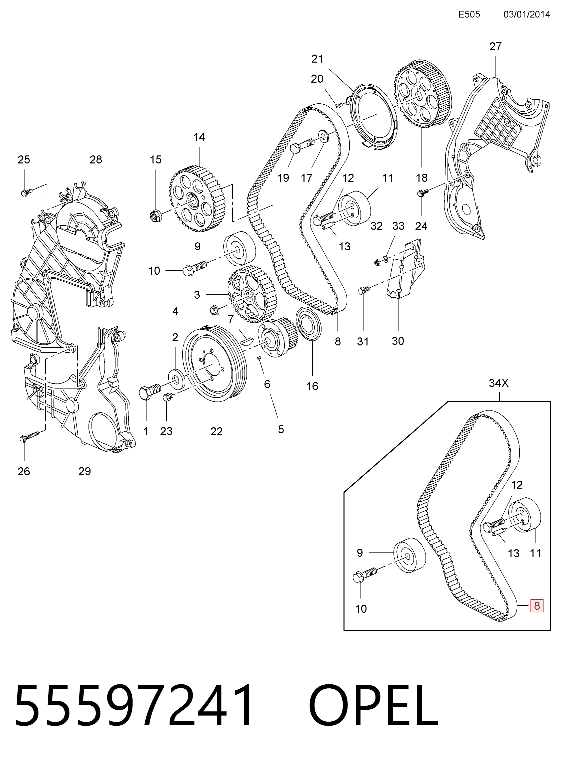 55597241 Opel