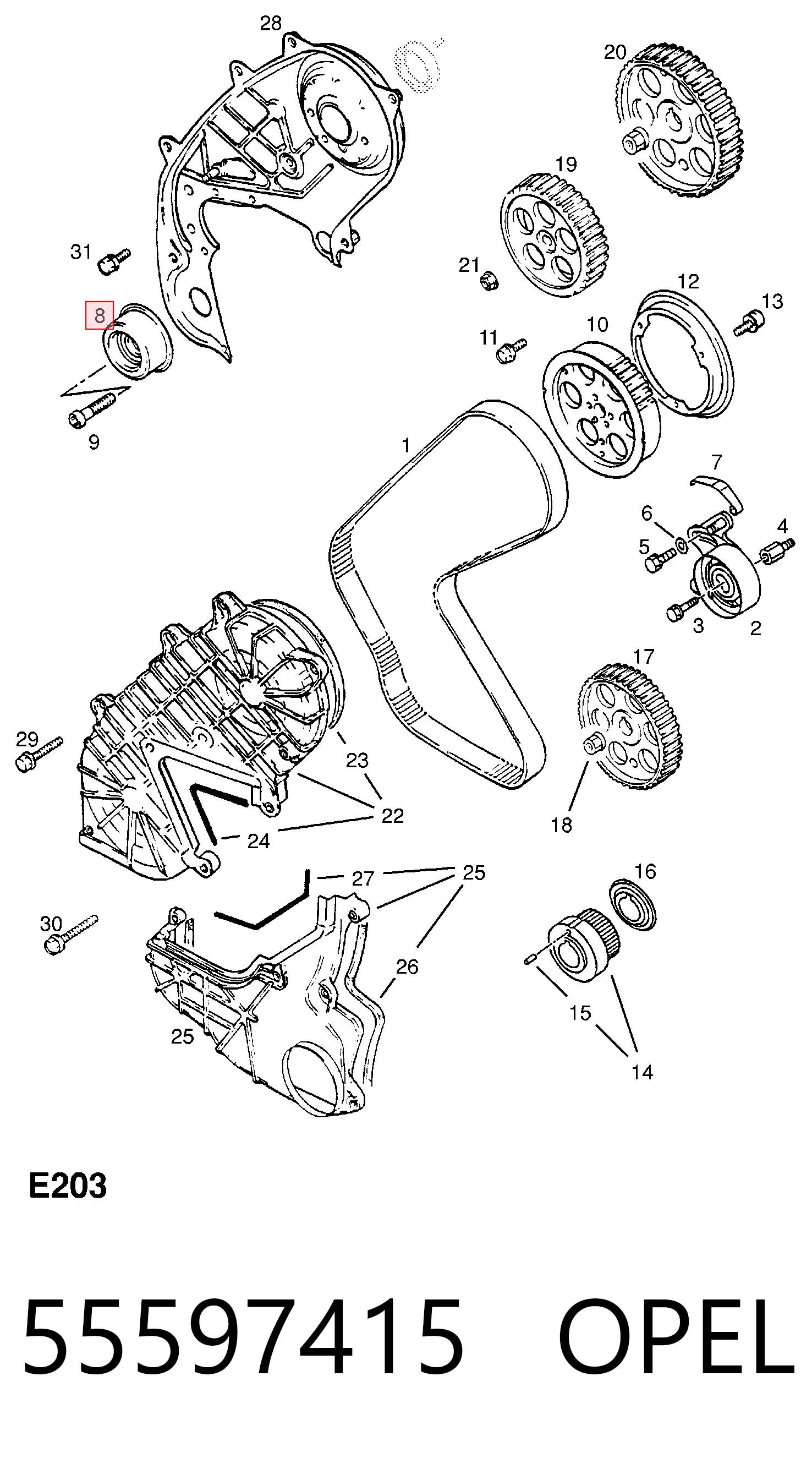 55597415 Opel
