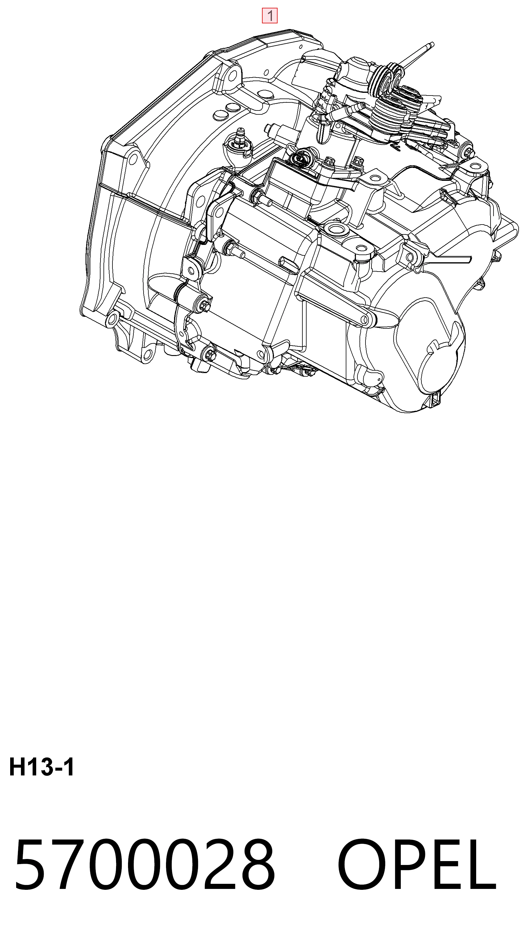 Mechaniczna skrzynia biegów w komplecie Opel Vectra C sedana (2002 - 2008) cena, od 283,02 USD