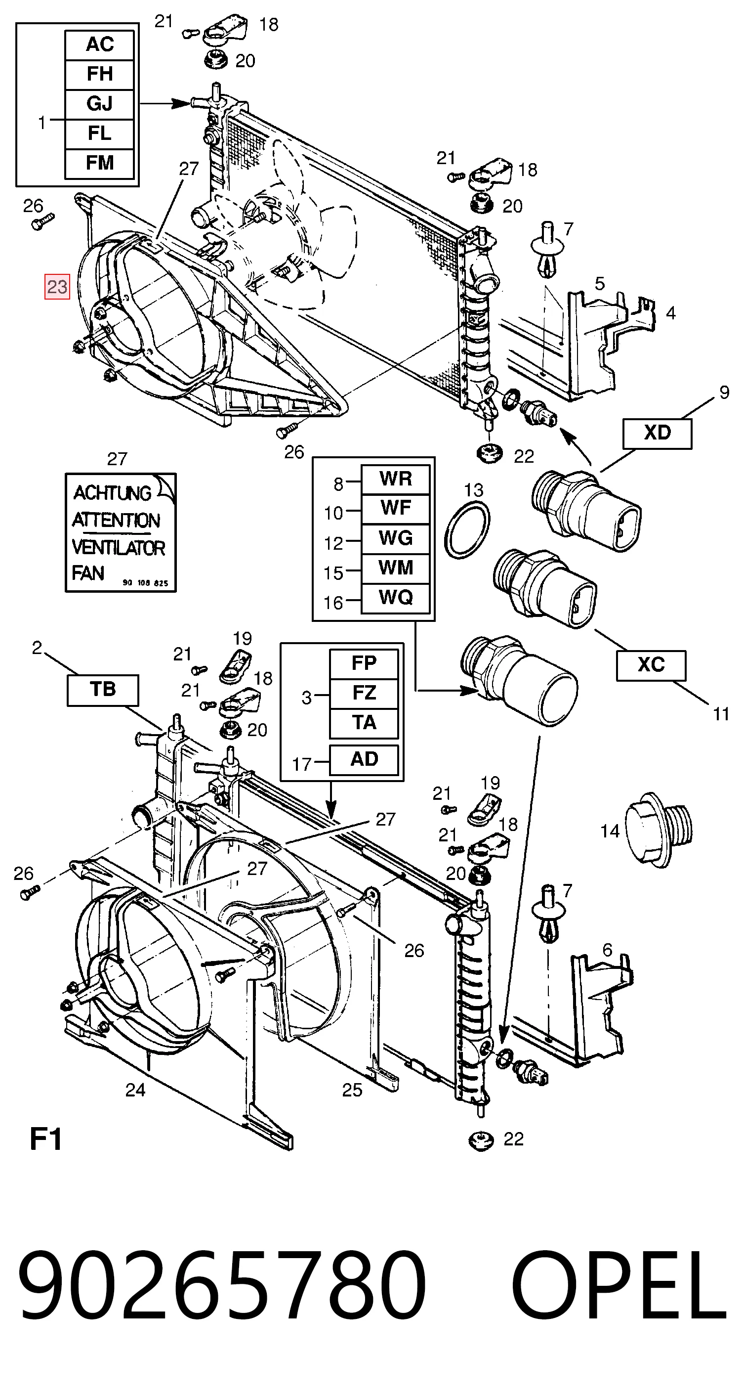 90265780 Opel