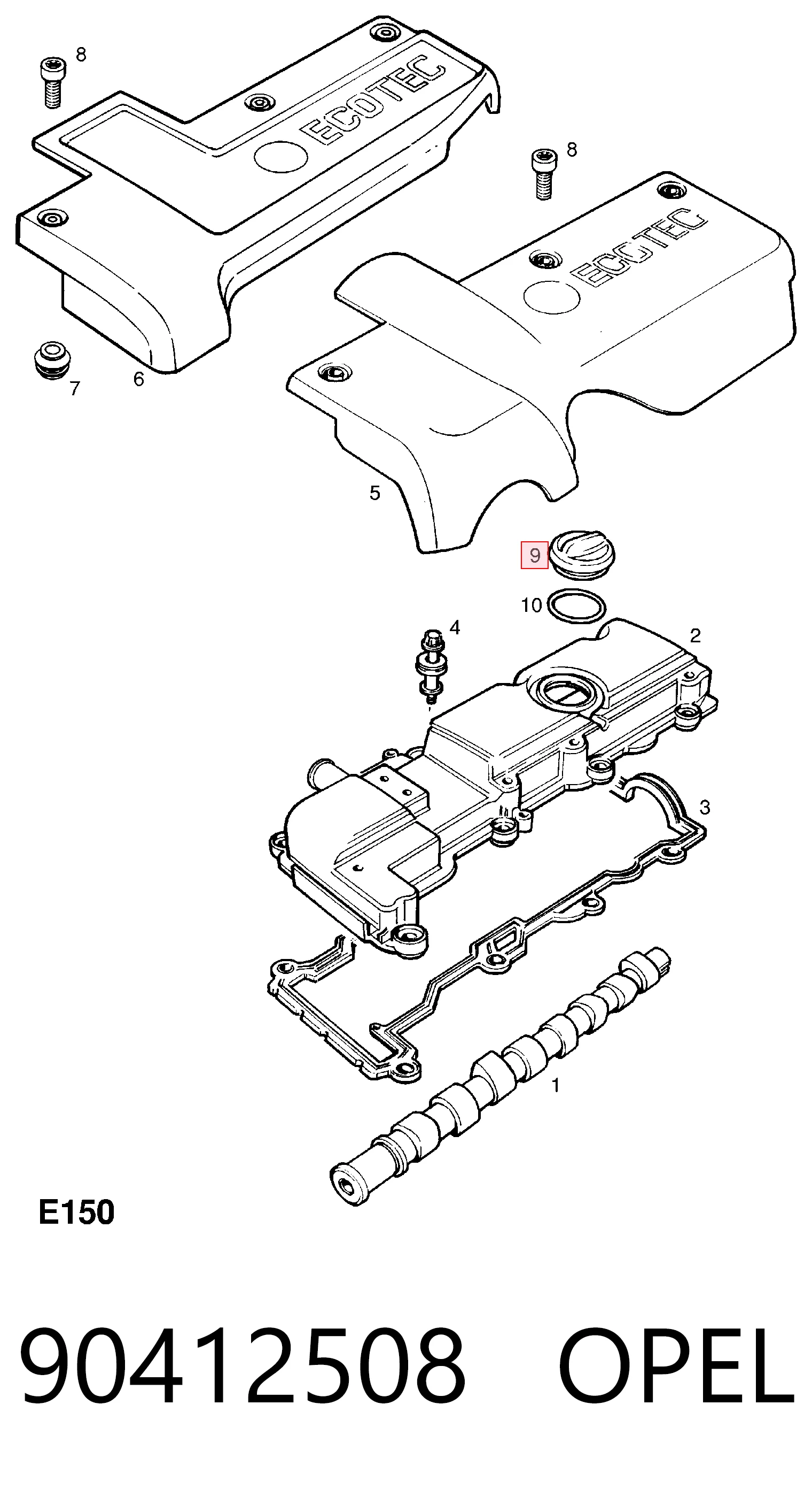 90412508 Opel