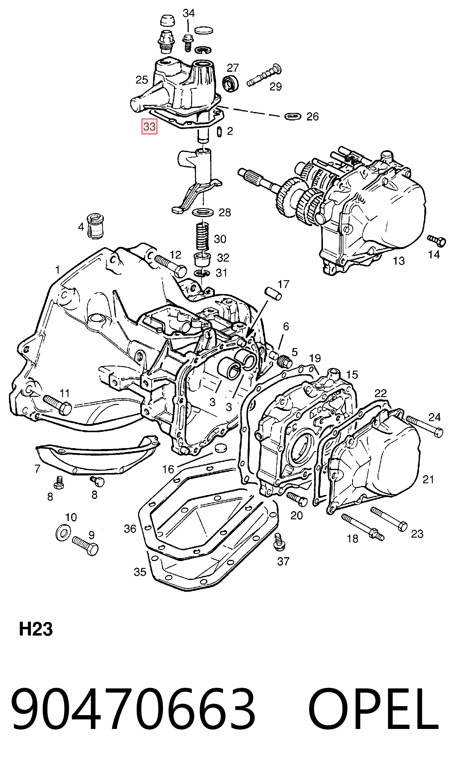 90470663 Opel