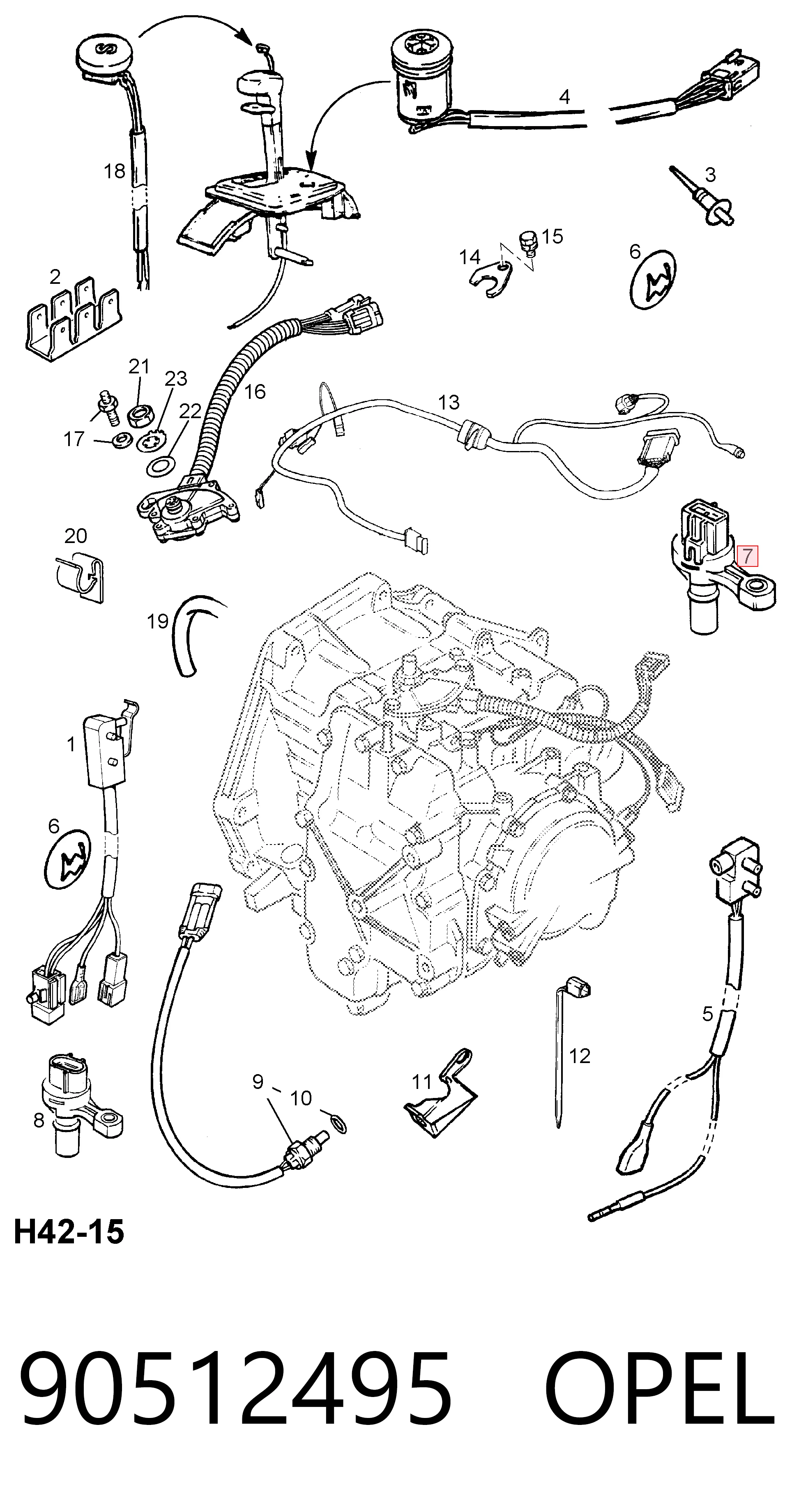 Czujnik prędkości General Motors 1238112 cena, od 44,69 USD