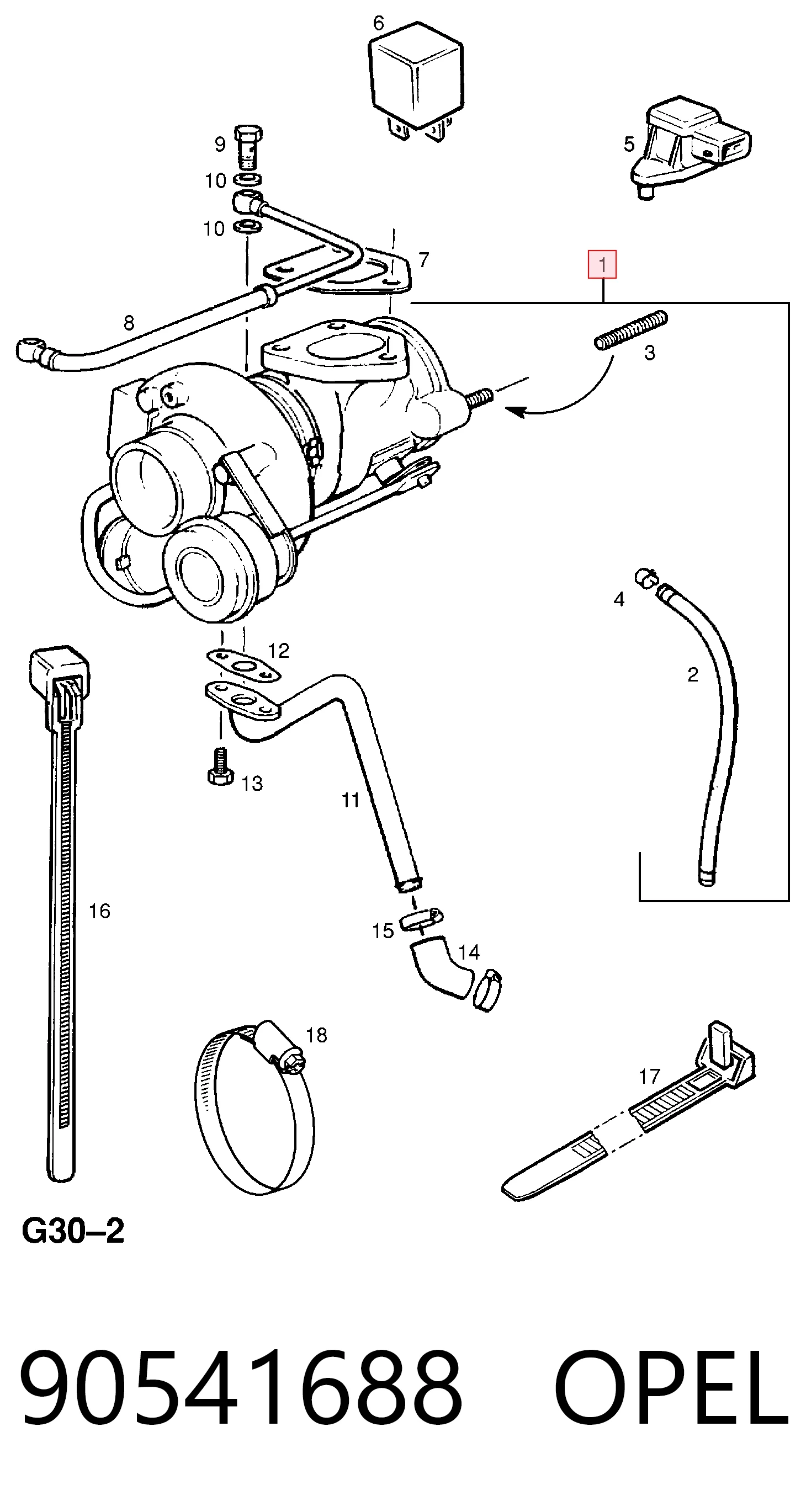 Do koszyka Turbina BMW 5  E34