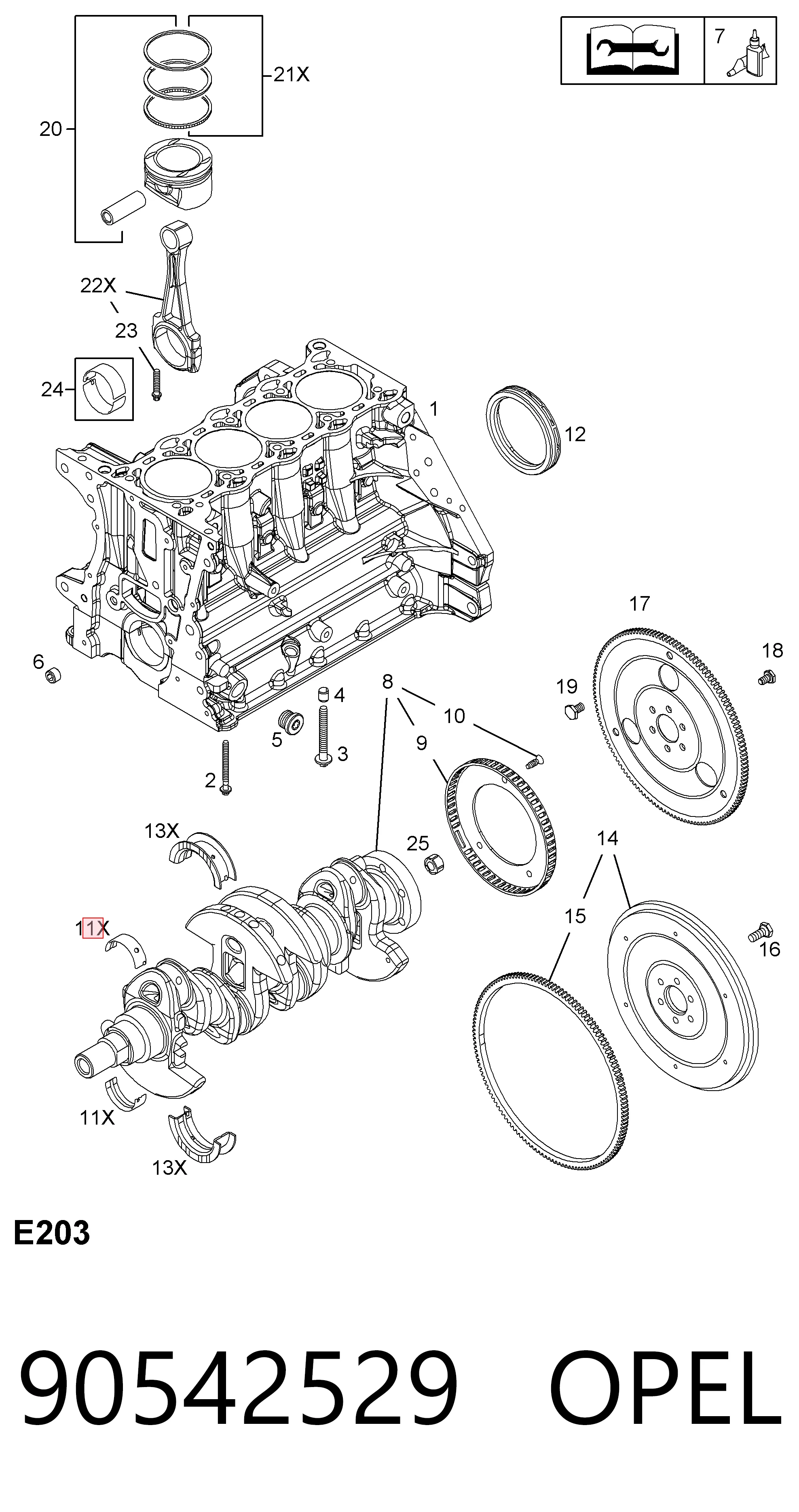 90542529 Opel