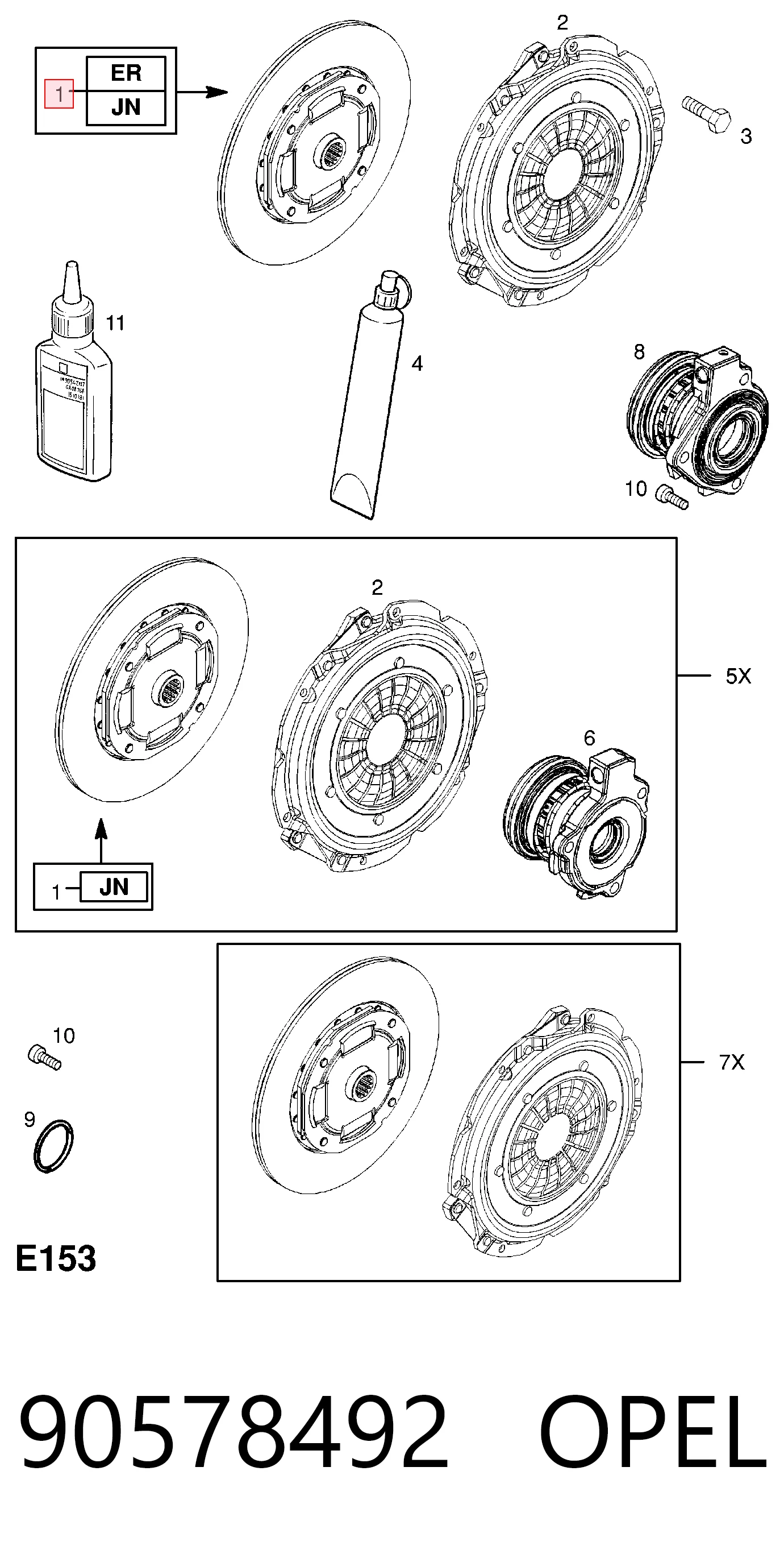 55562027 Fiat/Alfa/Lancia Tarcza sprzęgła