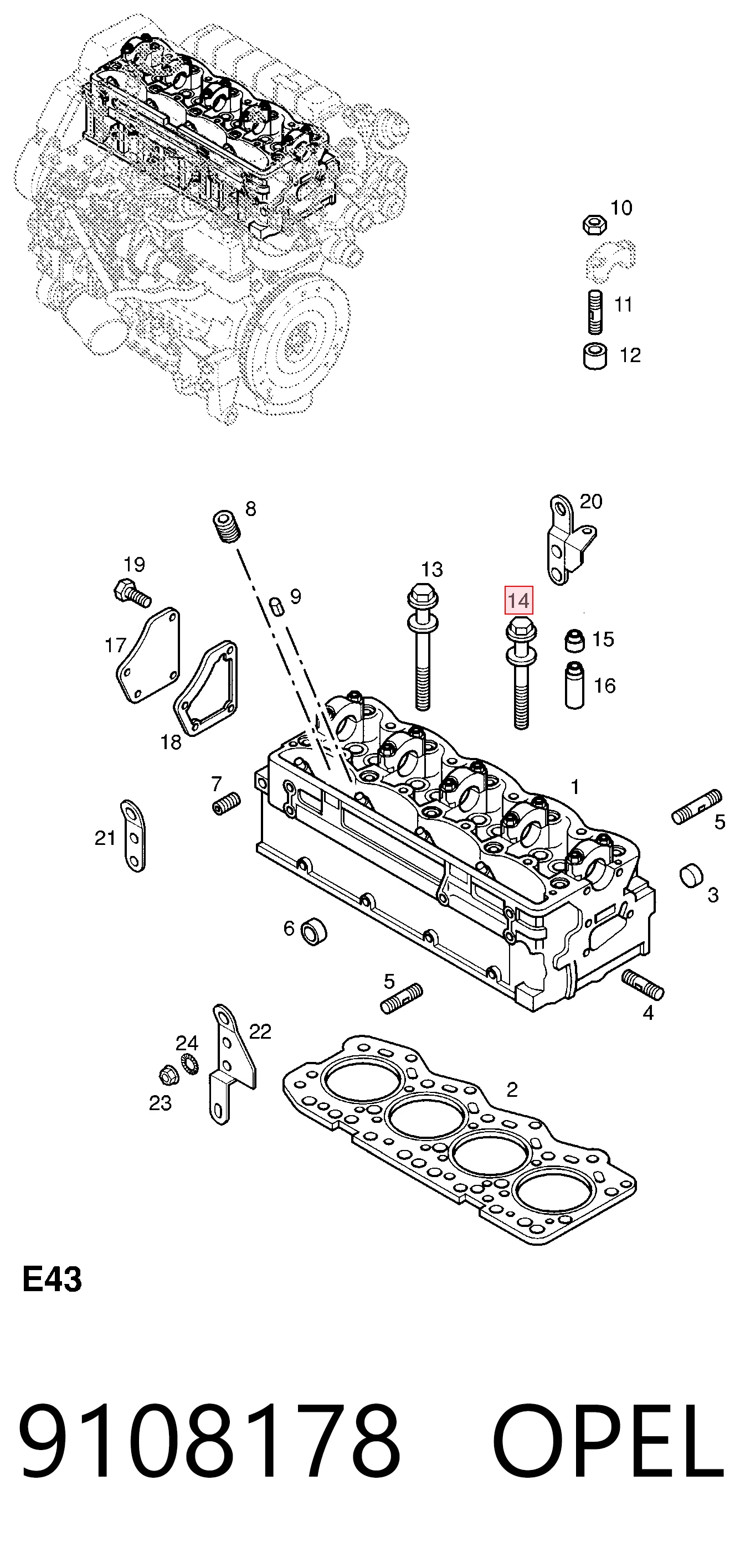9108178 Opel