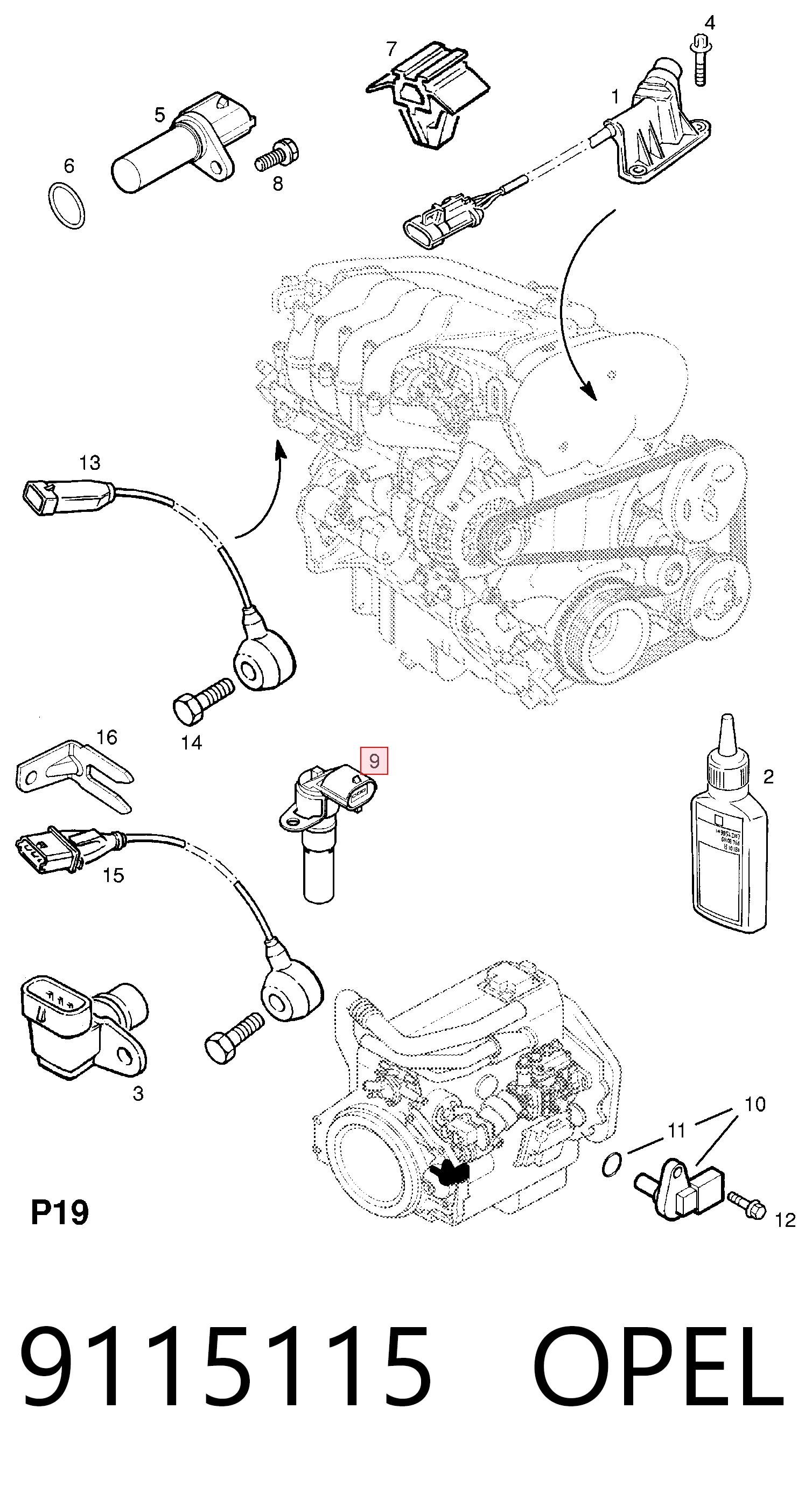9115115 Opel