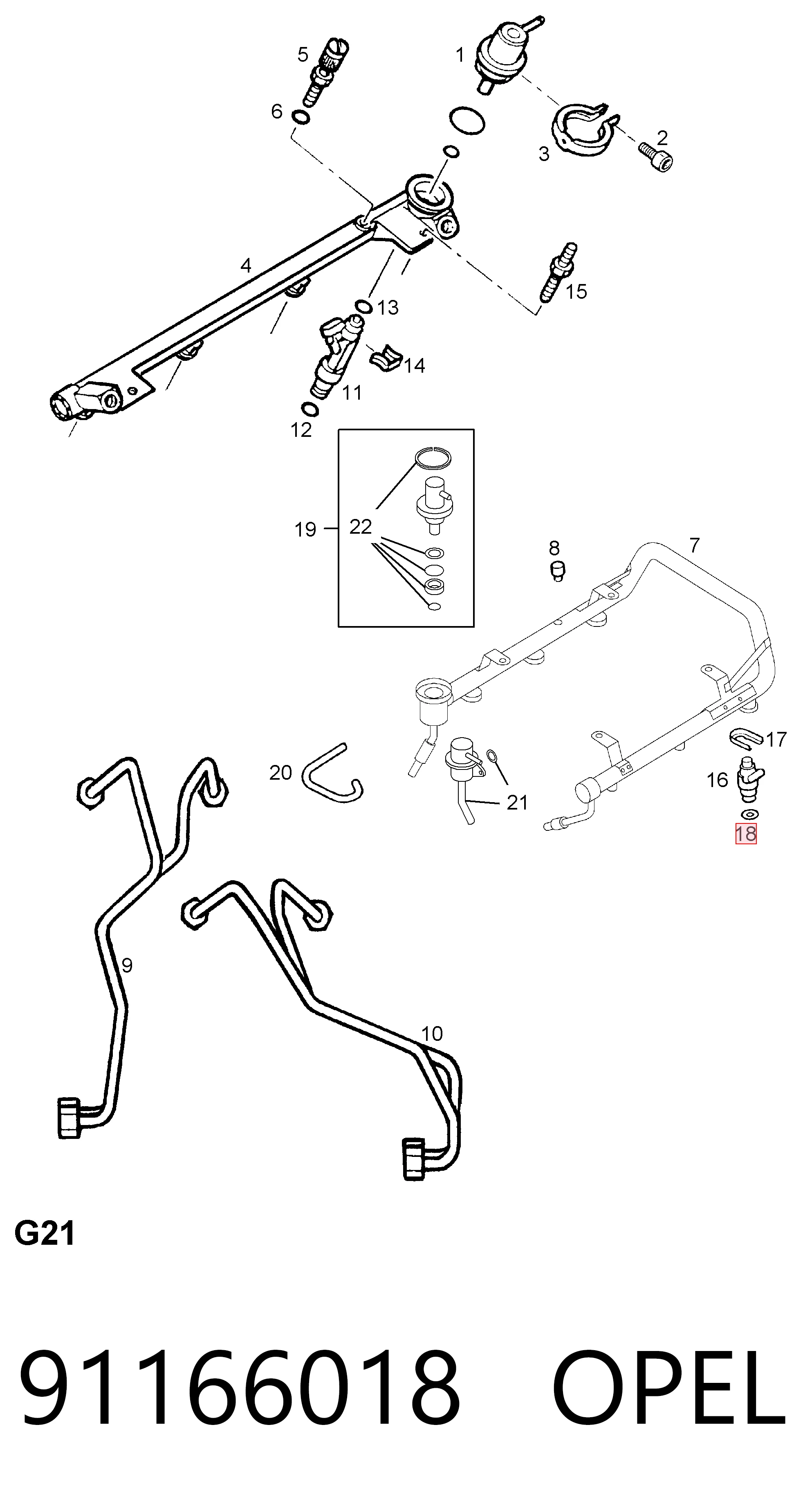 Chłodnica klimatyzacji Ford 4325115