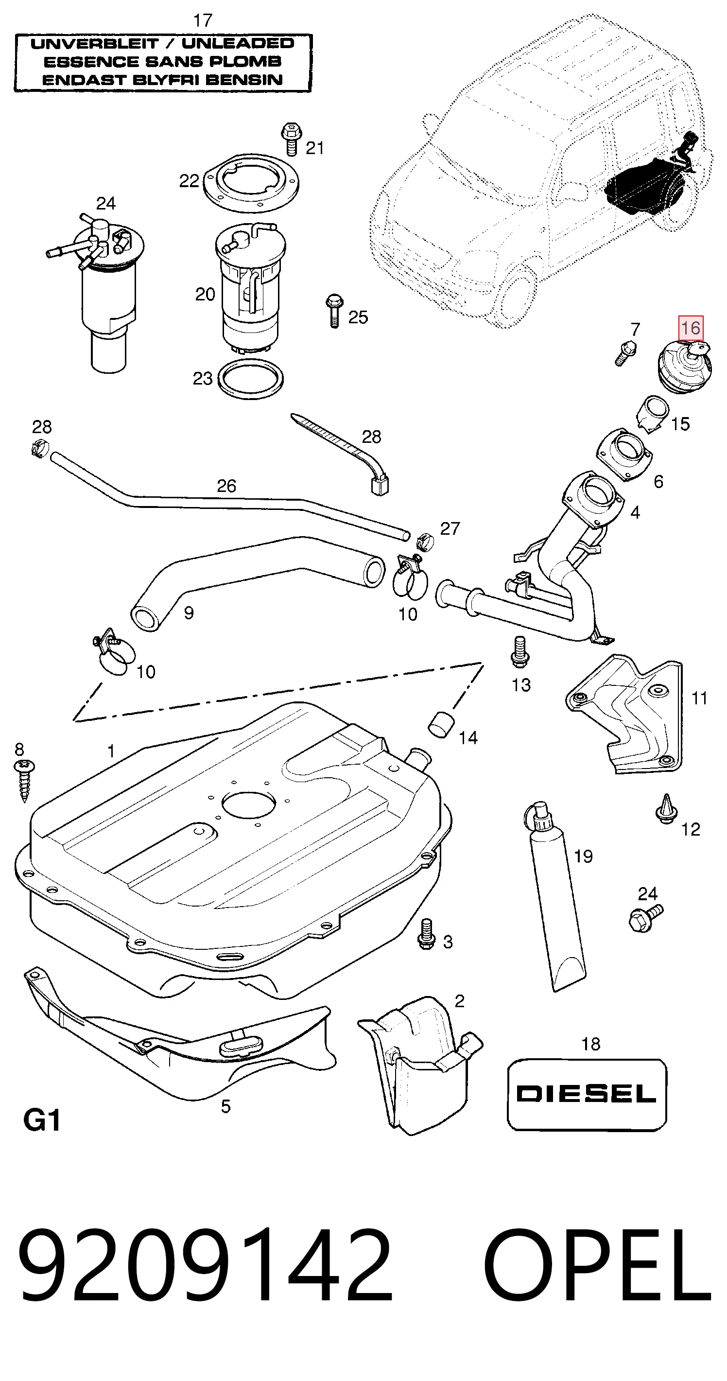 9209142 Opel