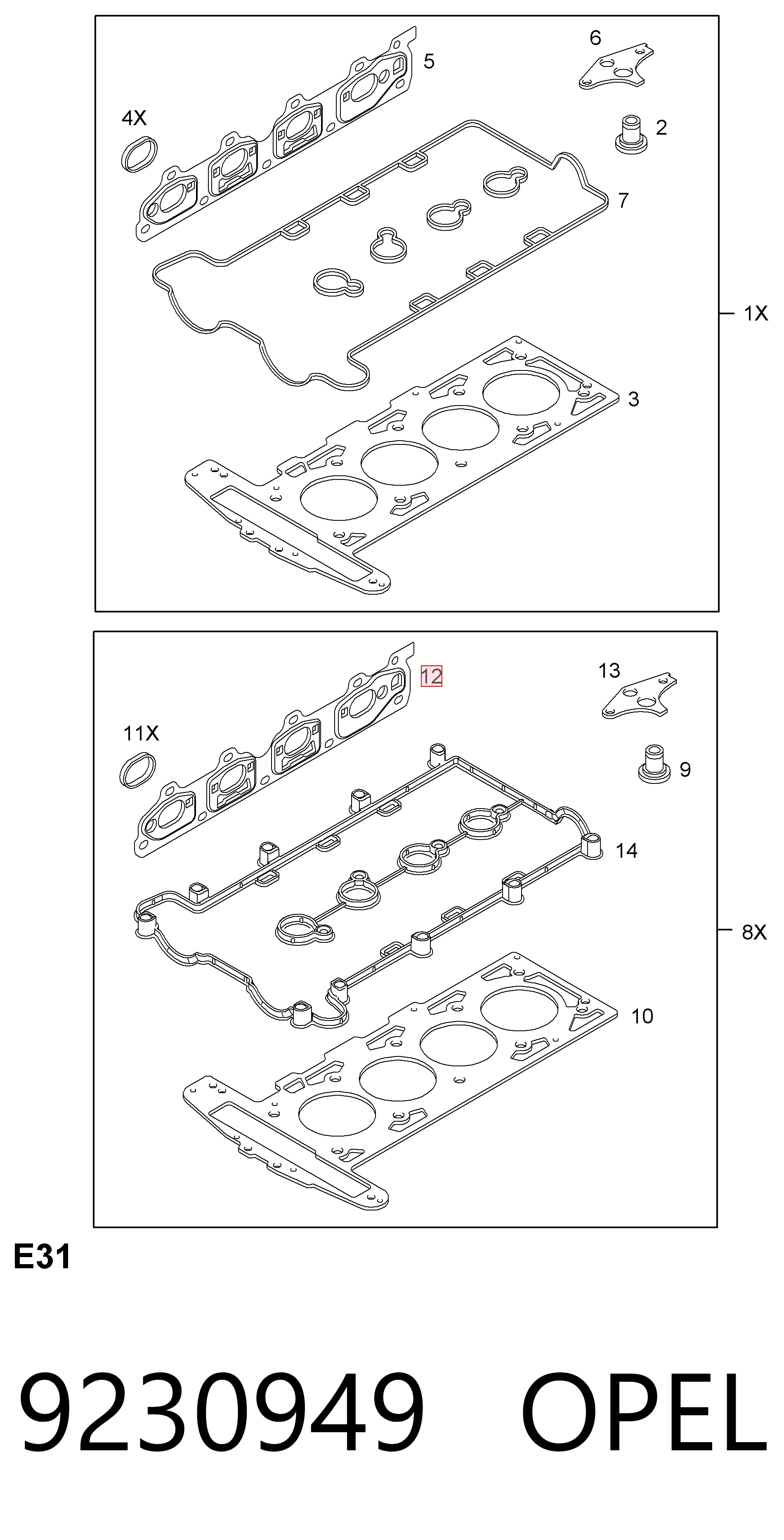 9230949 Opel