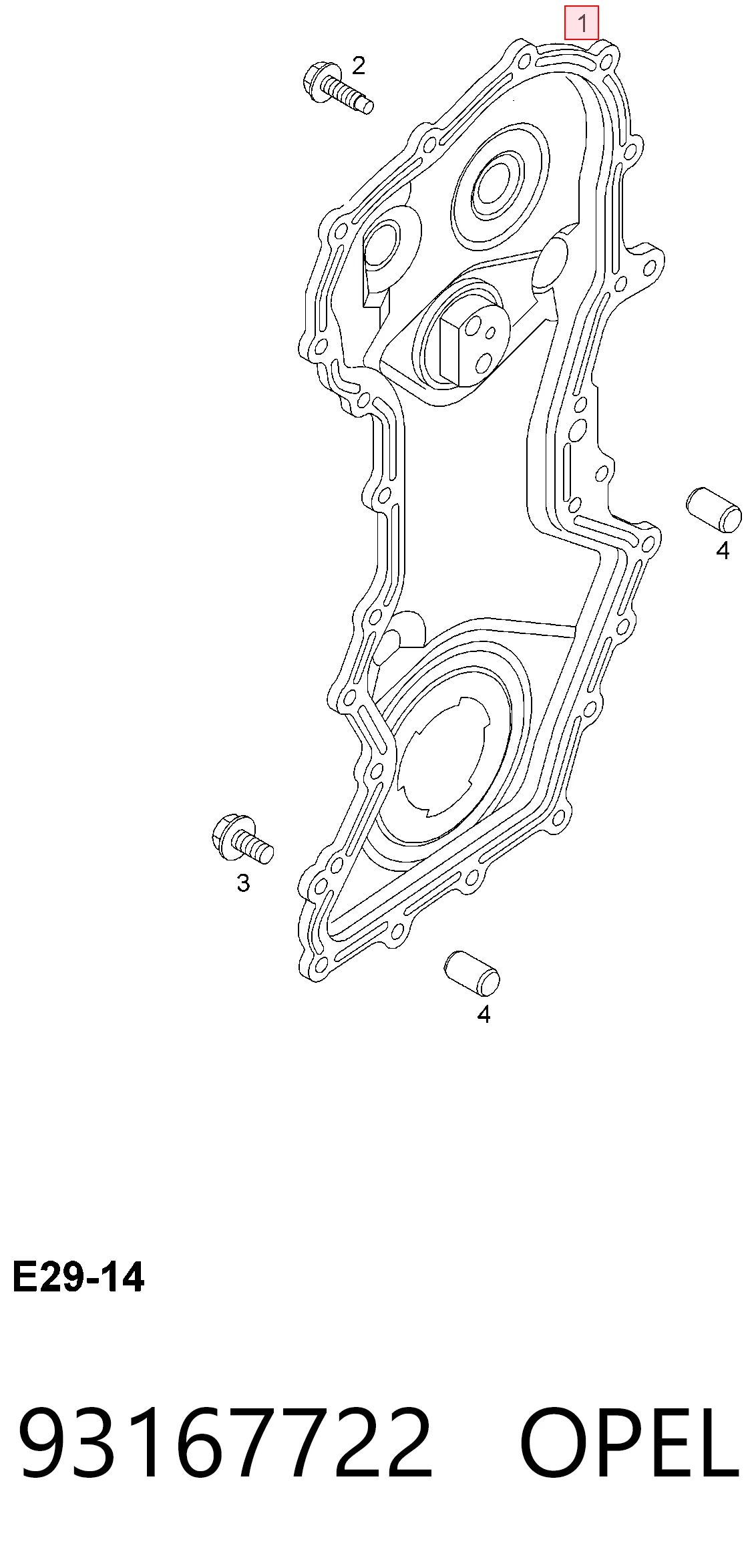 93167722 Opel