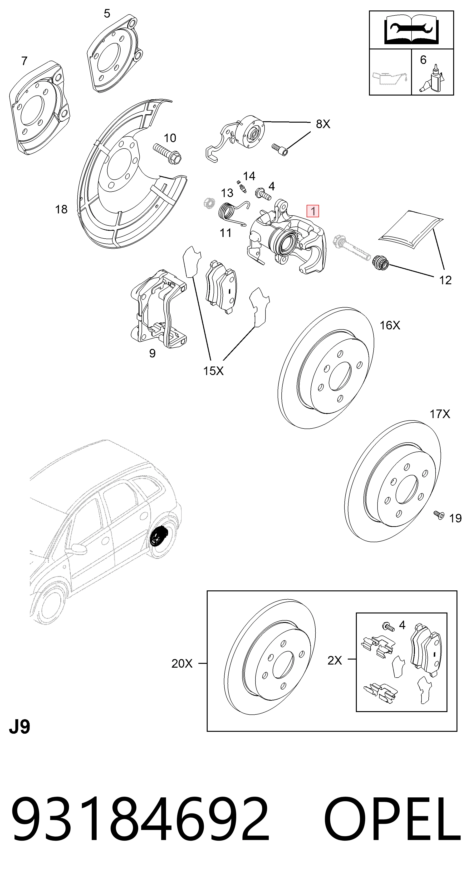 93184692 Opel