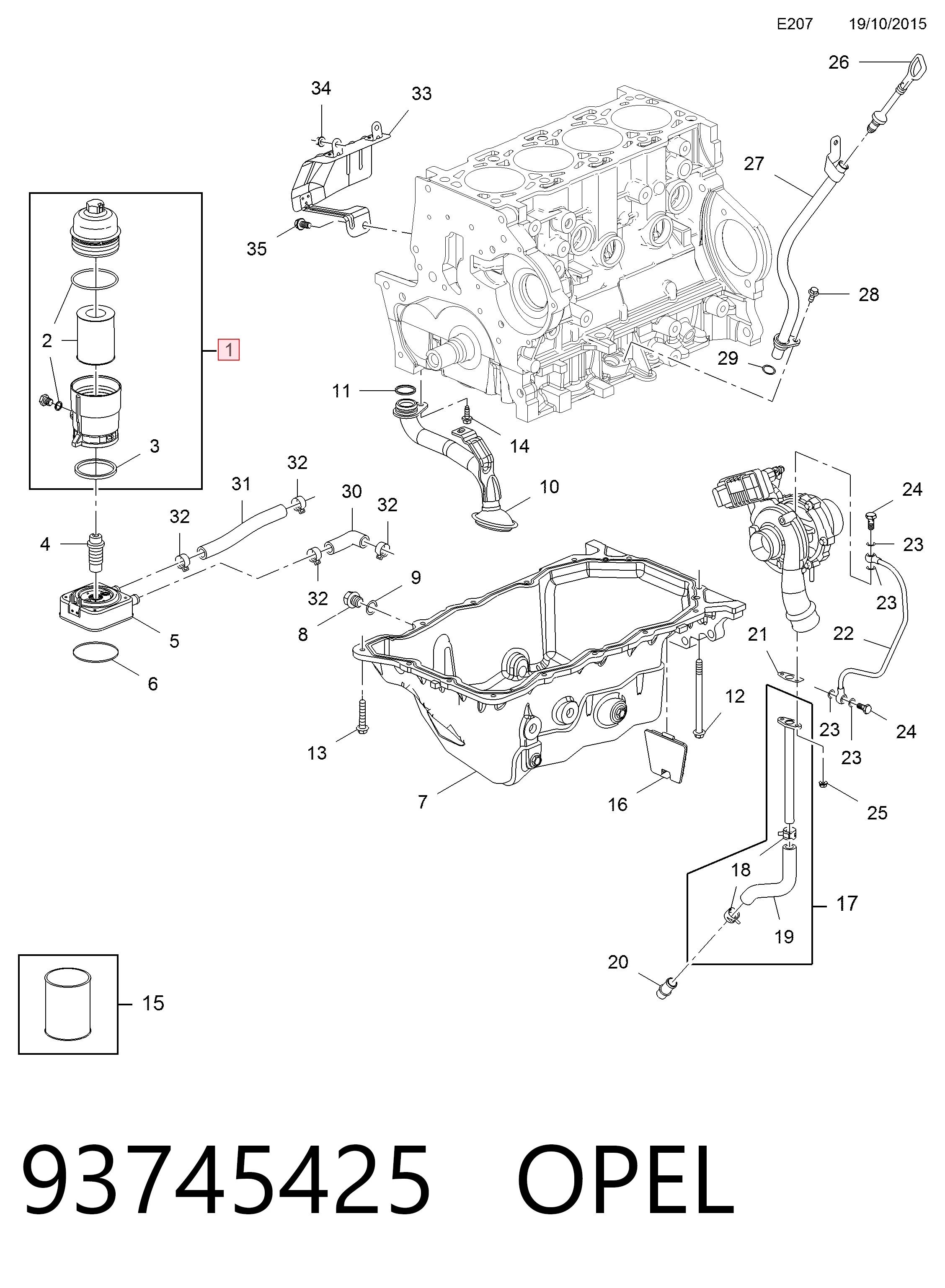 93745425 Opel