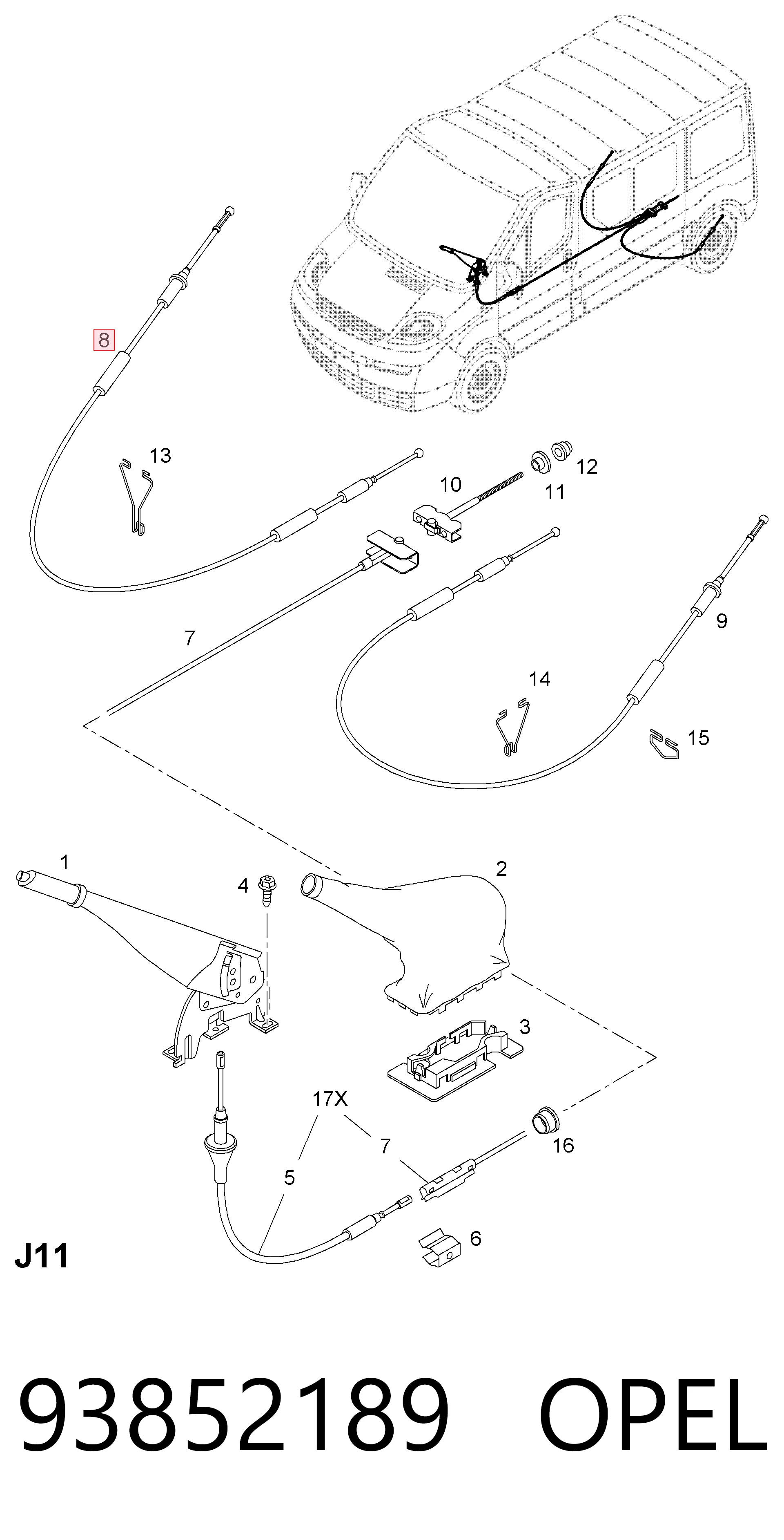 93852189 Opel