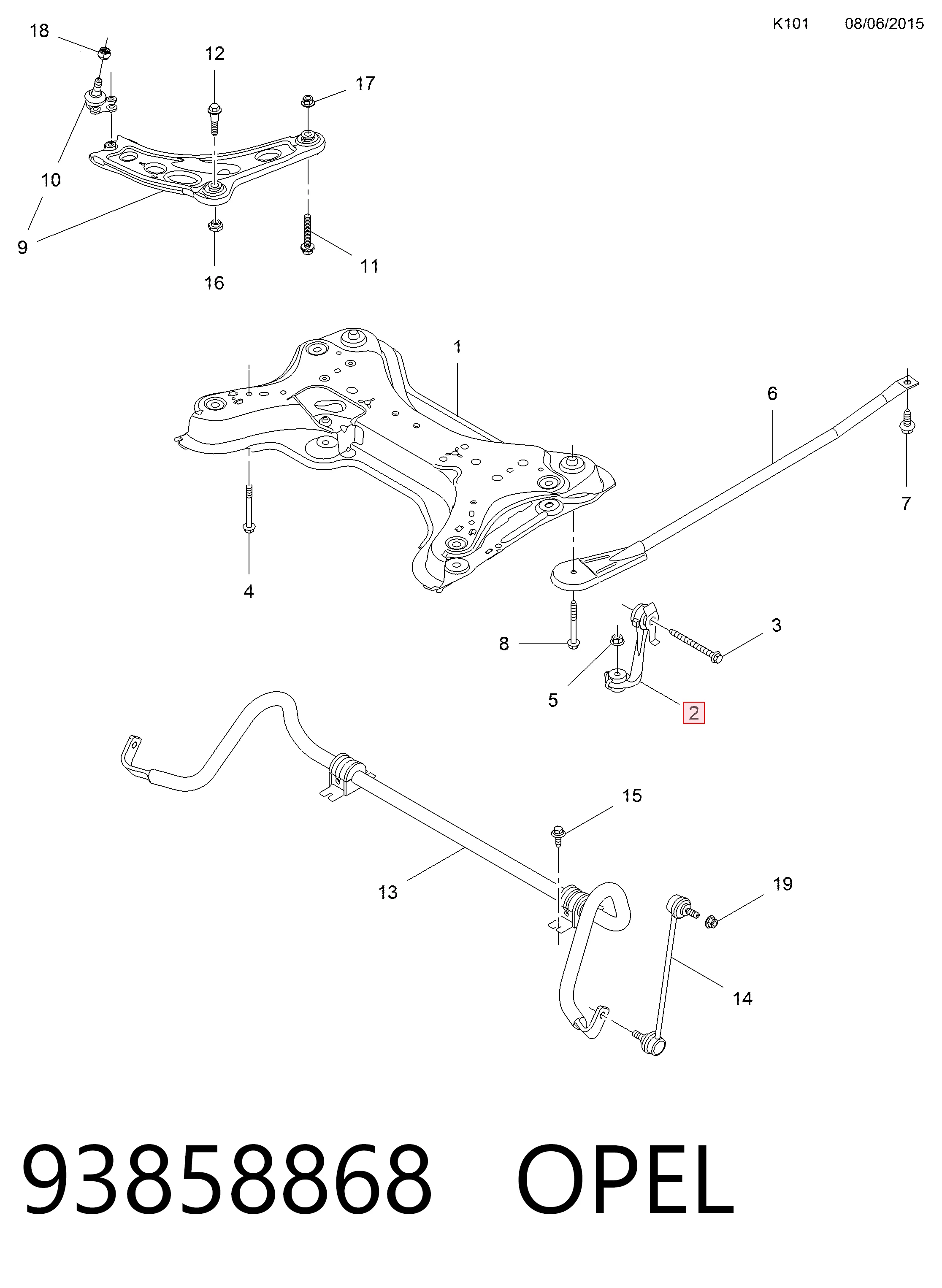 93858868 Opel