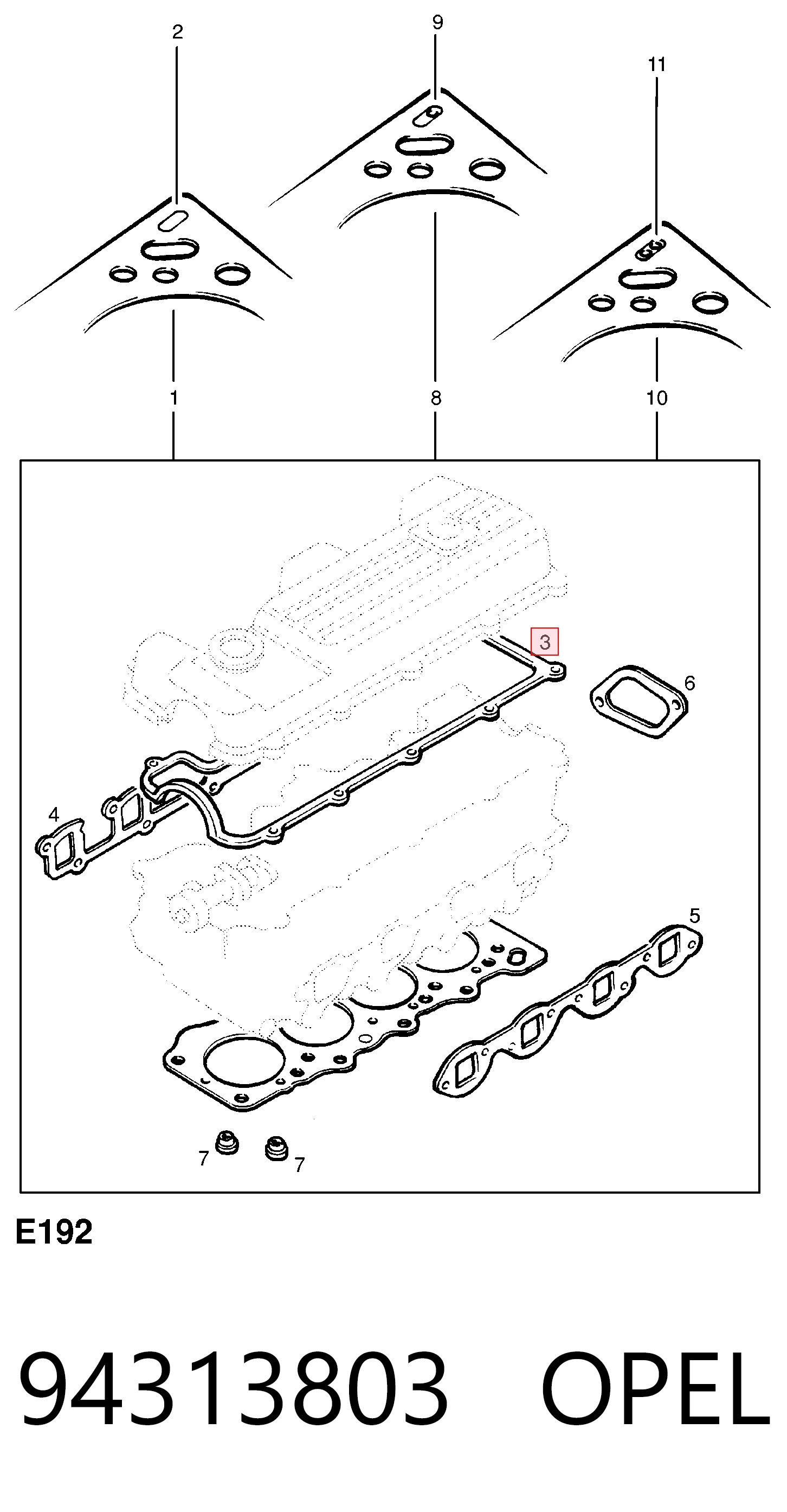 Uszczelka pokrywy zaworowej silnika Mazda 323 S V sedana (BA) (1994 - 1998) cena, od 9,49 USD